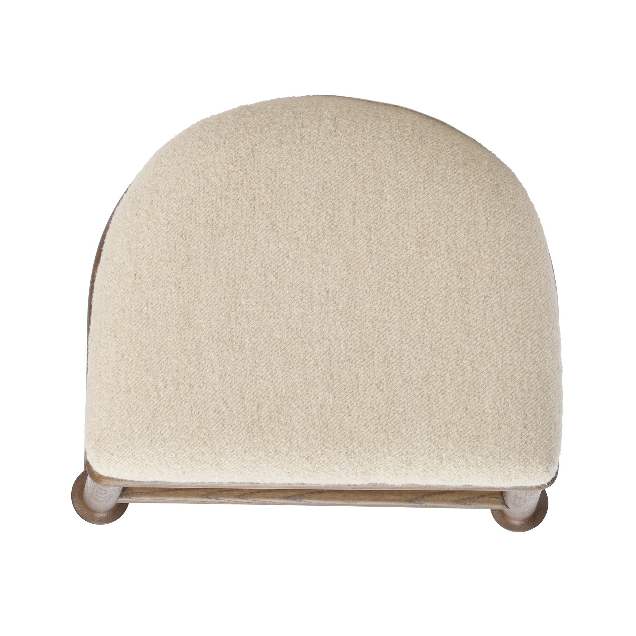 Royce Backless Stool - Charter Oatmeal