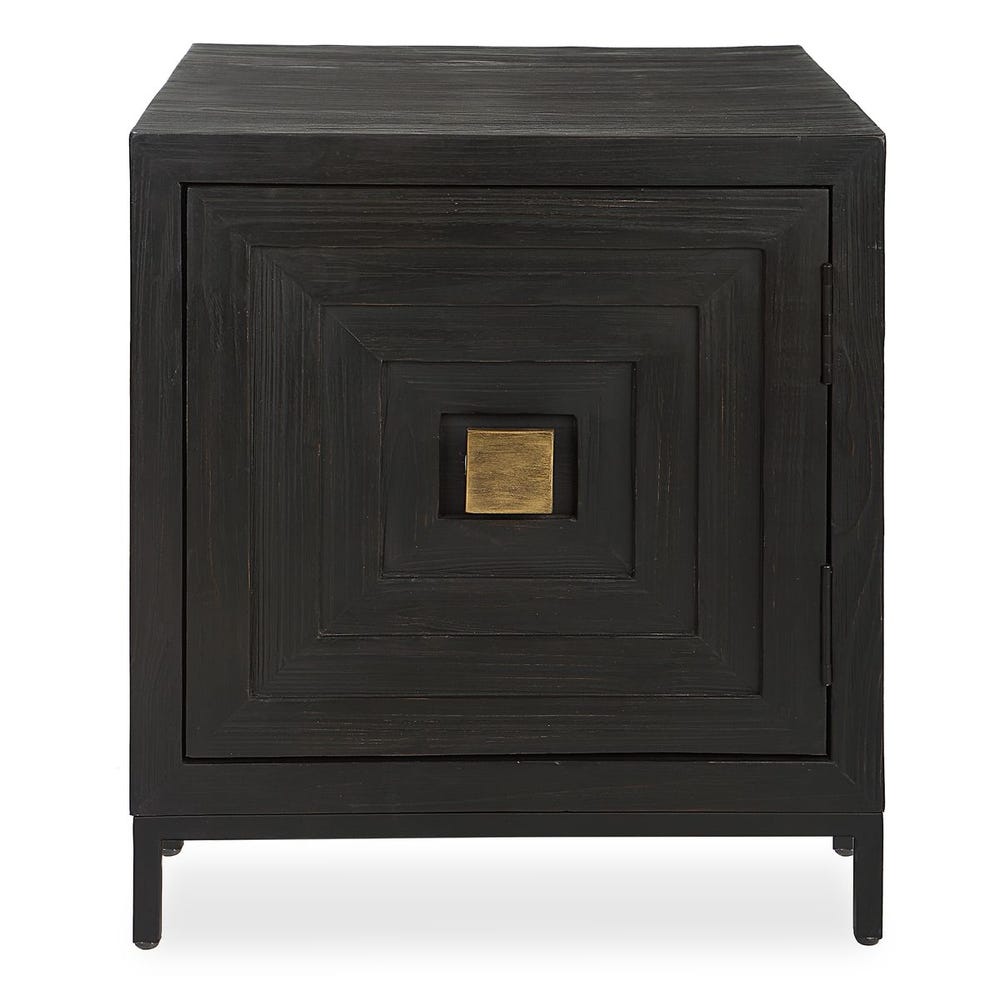 Uttermost Aiken Geometric Cabinet / End Table