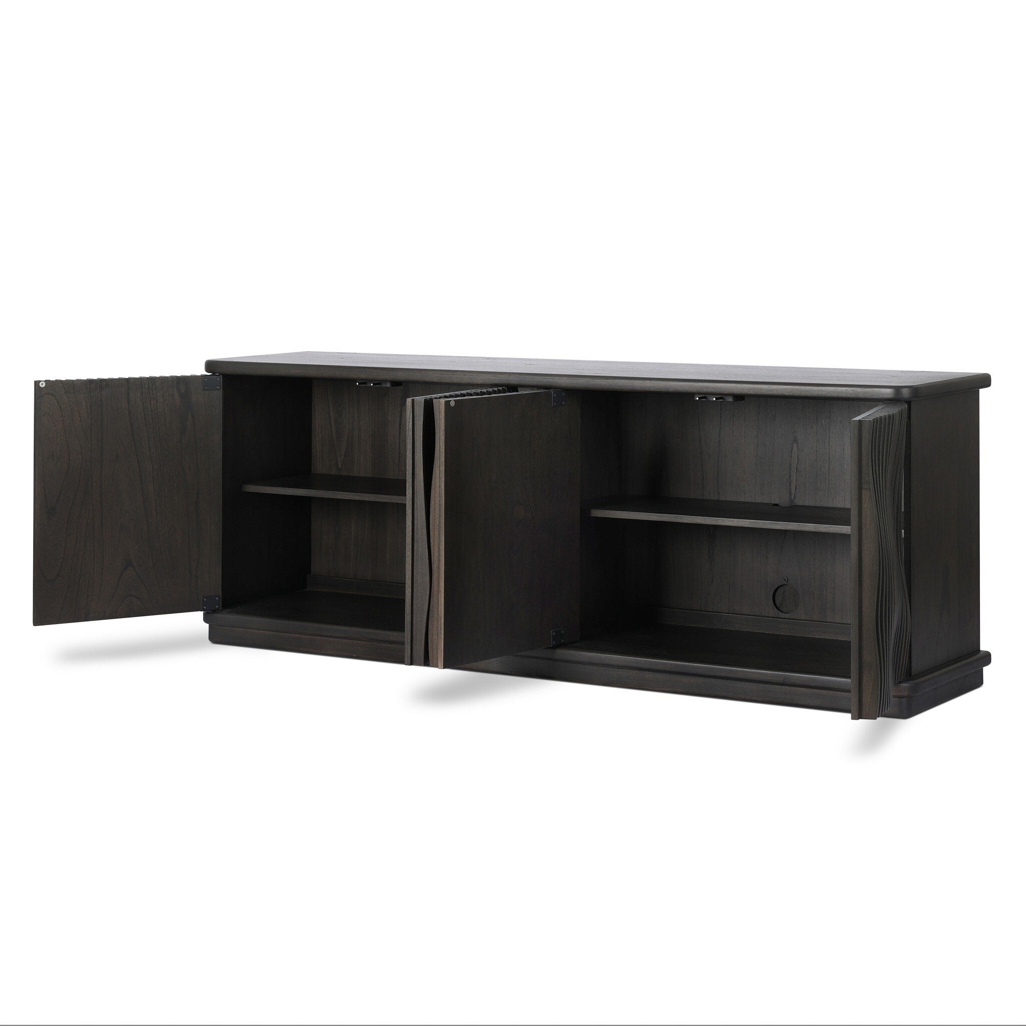 Tasman Sideboard - Smoked Black Mindi Veneer