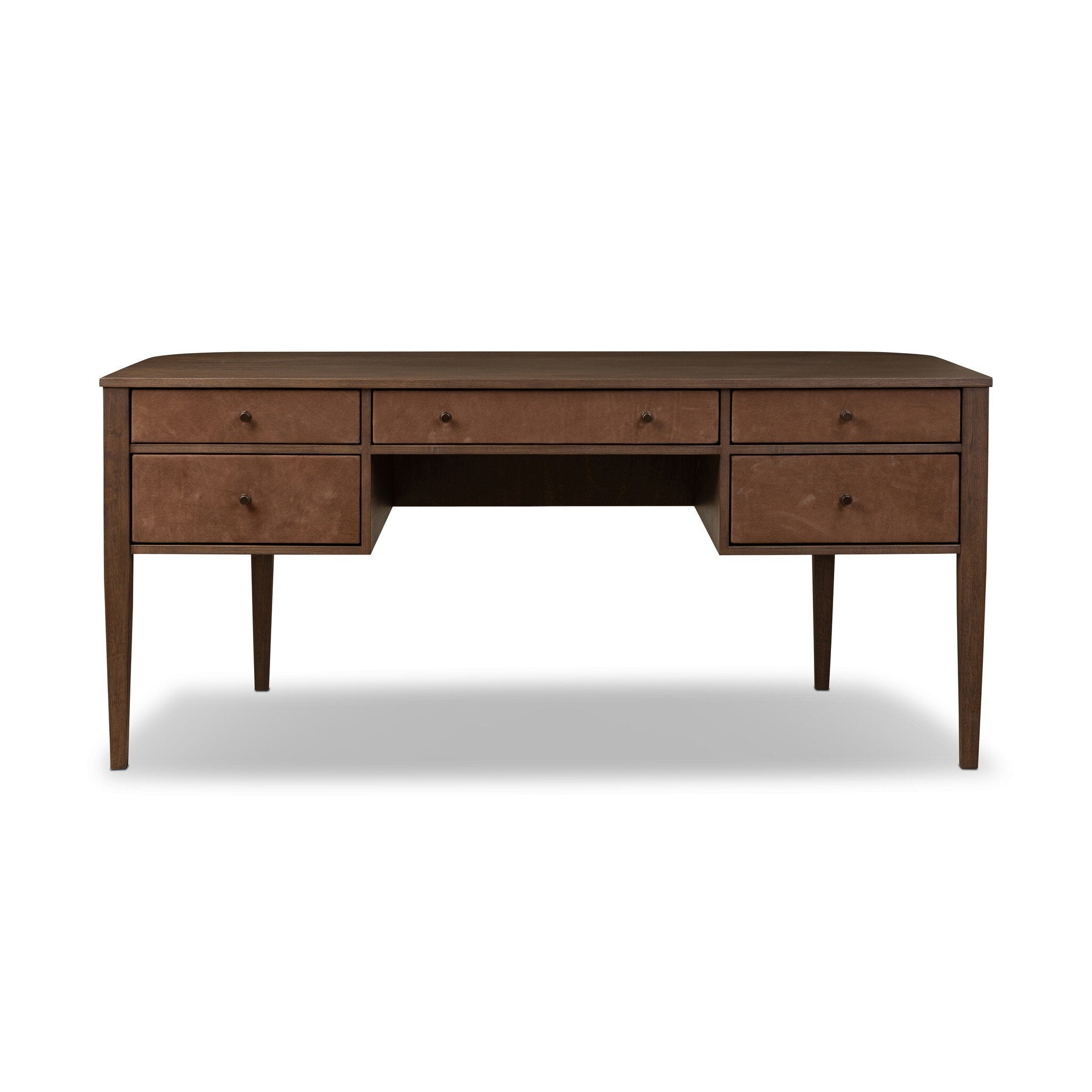 Mikeal Desk - Chestnut Parawood