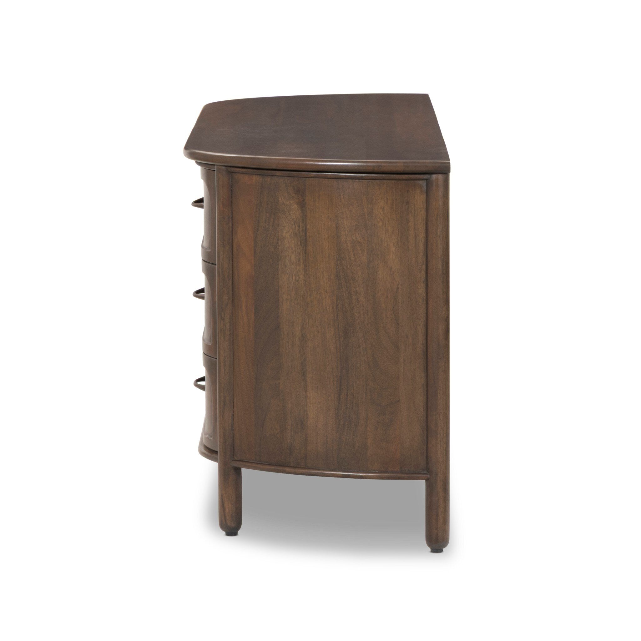 Divion 6 Drawer Dresser - Warm Brown Mango