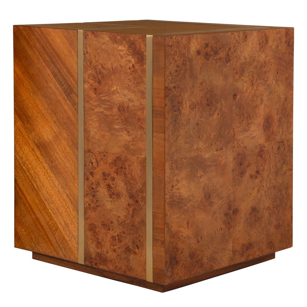 Uttermost Seven Wonders Wooden Side Table