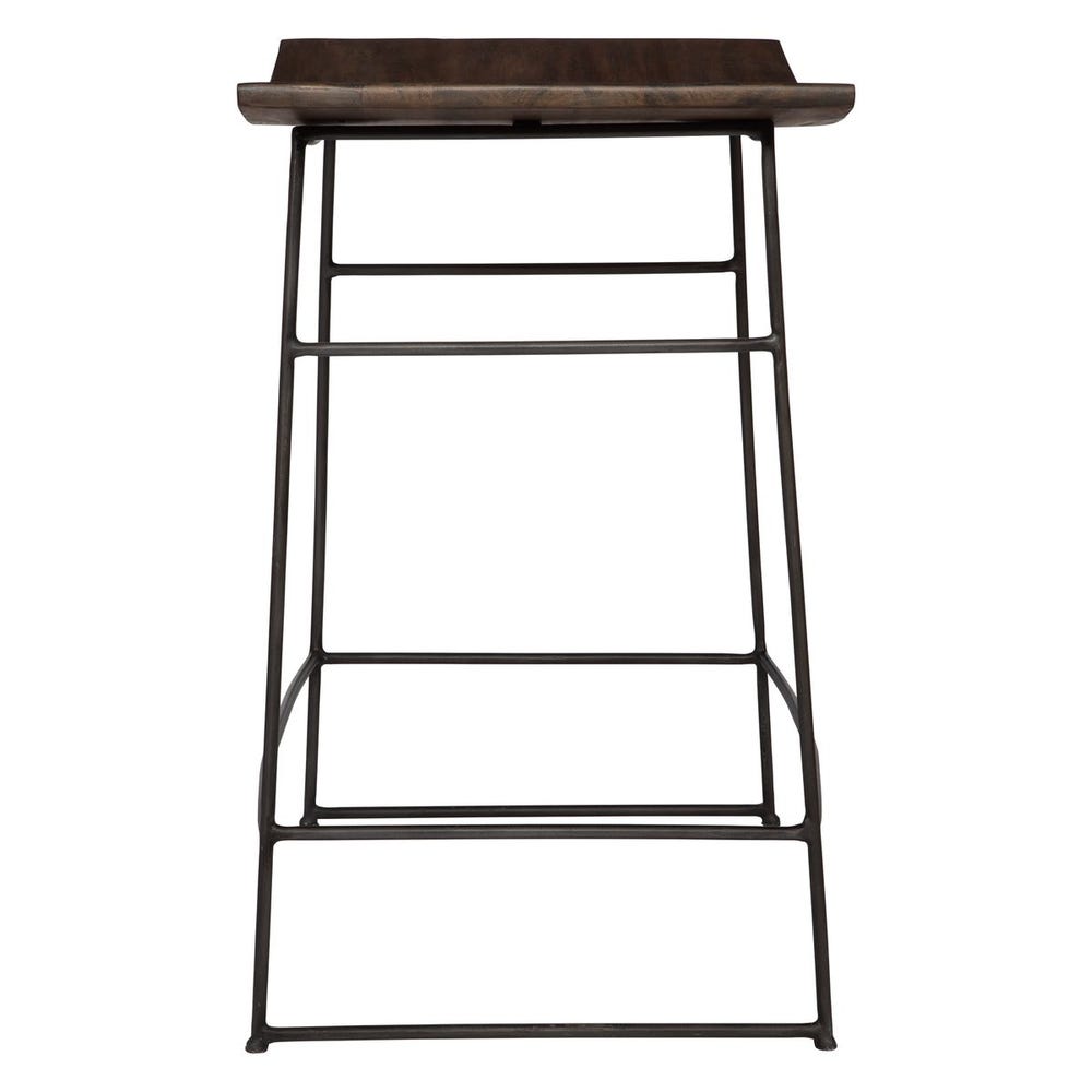 Uttermost Thura Walnut Counter Stool