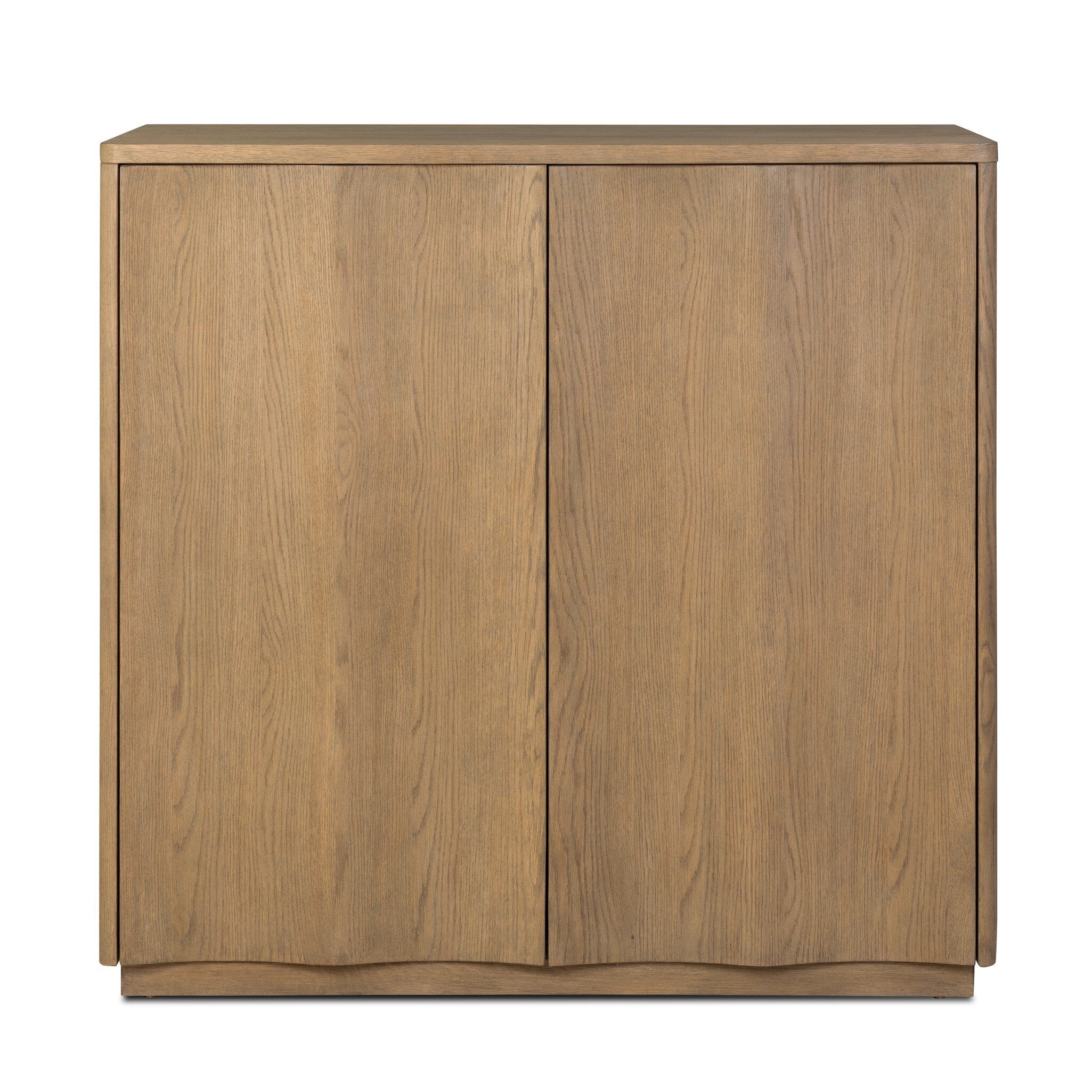 Brookhurst Small Cabinet - Drifted Oak Veneer