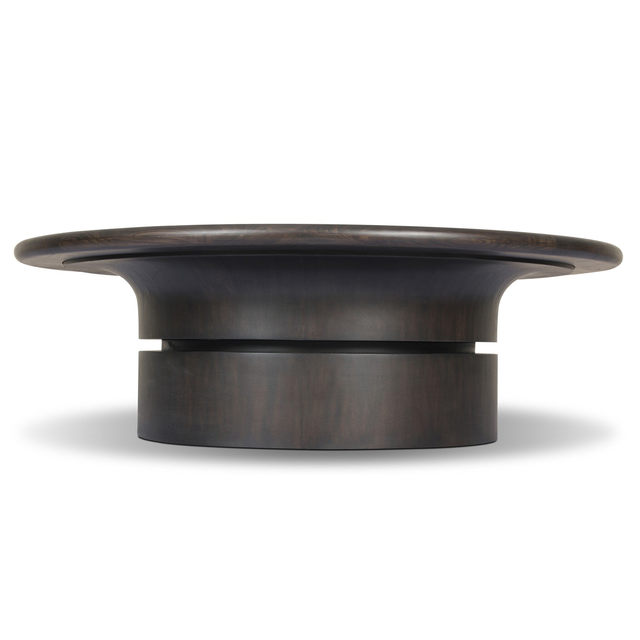 Fleur Coffee Table - Smoked Black Sungkai