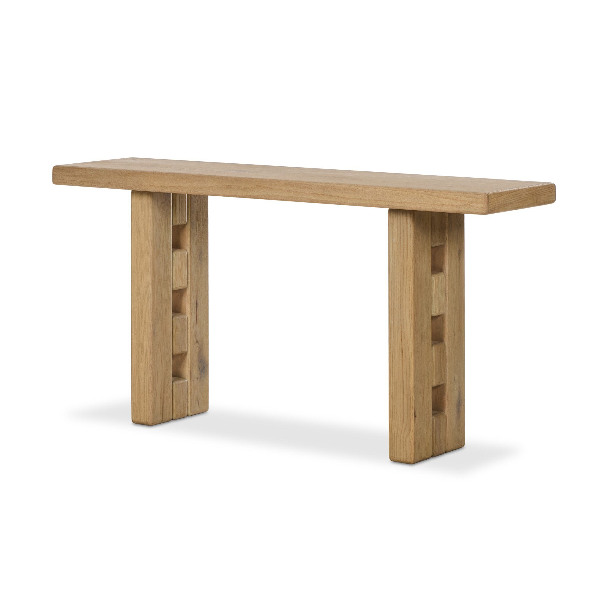 Ottie Console Table - Bleached Oak