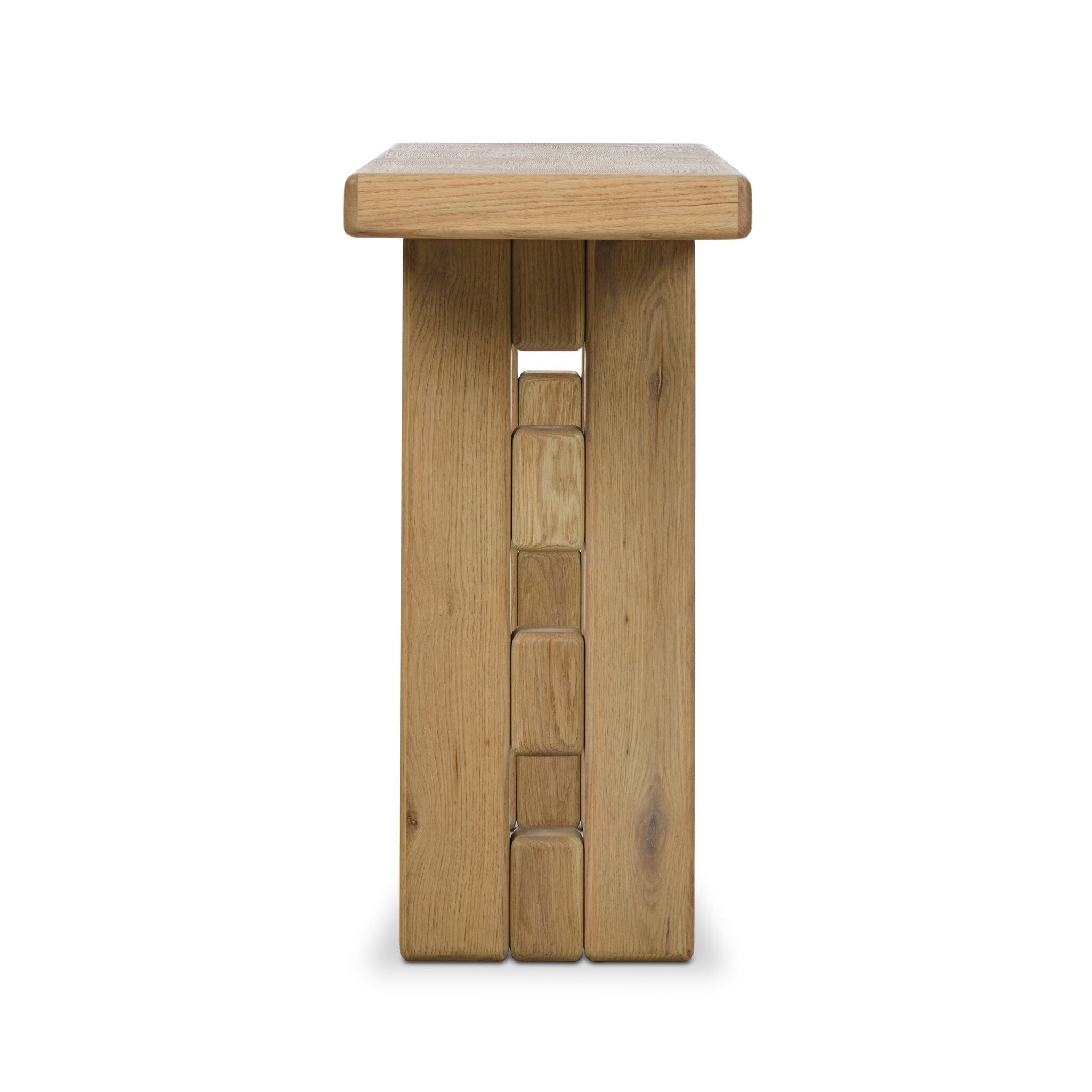 Ottie Console Table - Bleached Oak