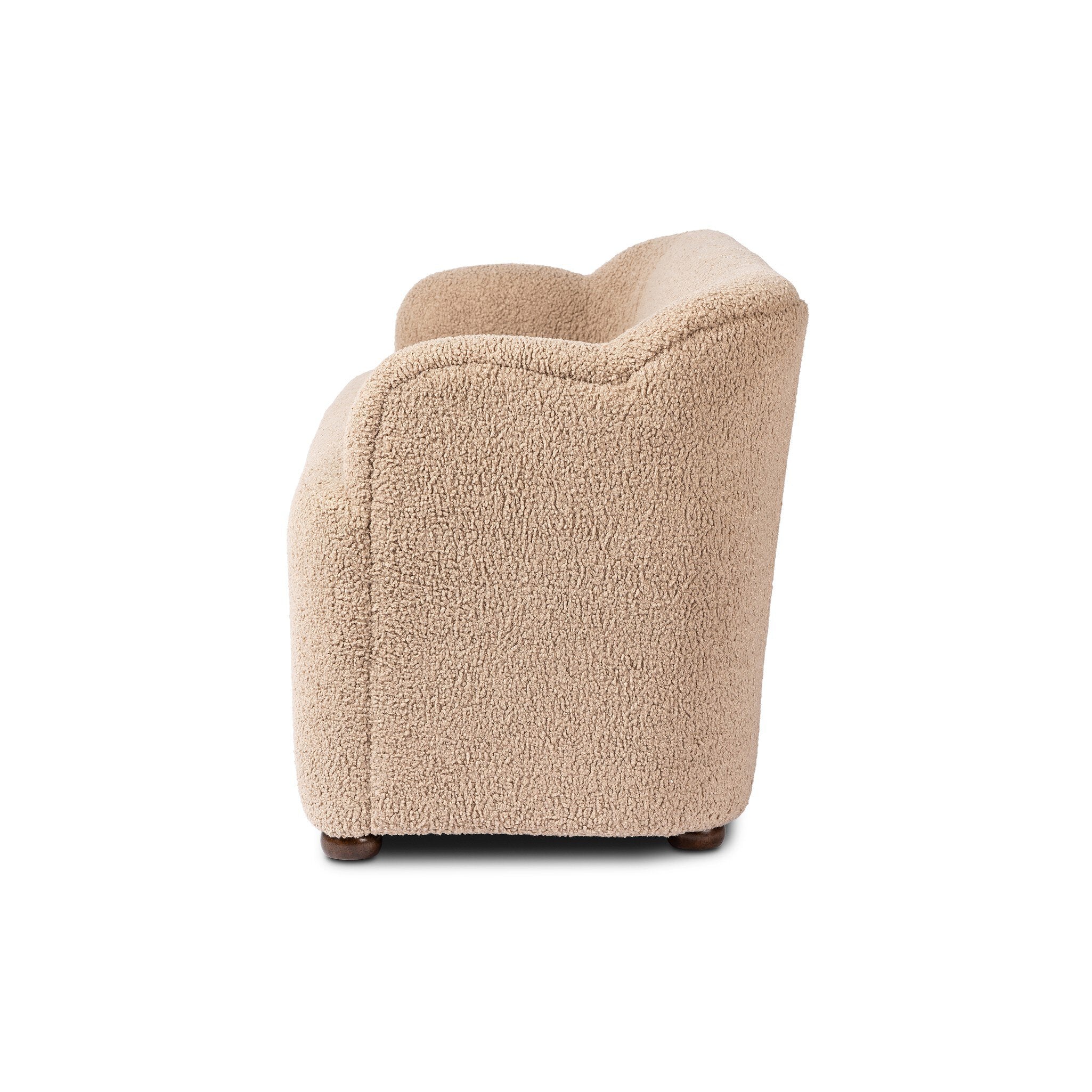 Kadon Accent Bench - Sheepskin Camel