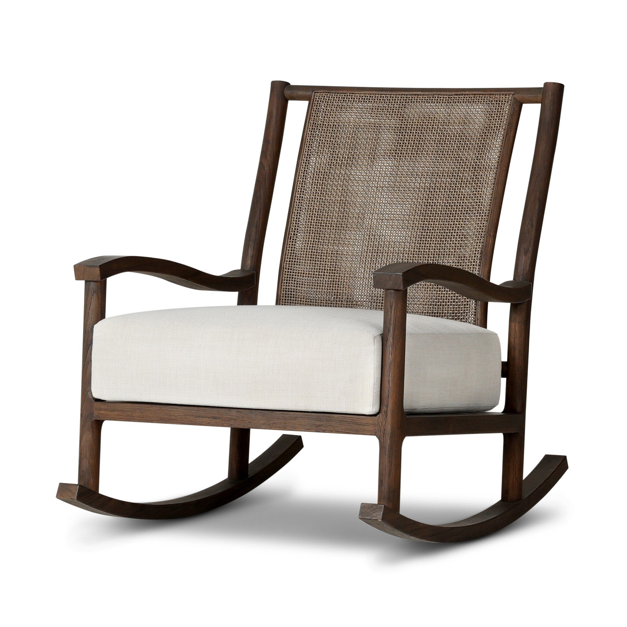 Herston Outdoor Rocking Chair - Vergo Cream
