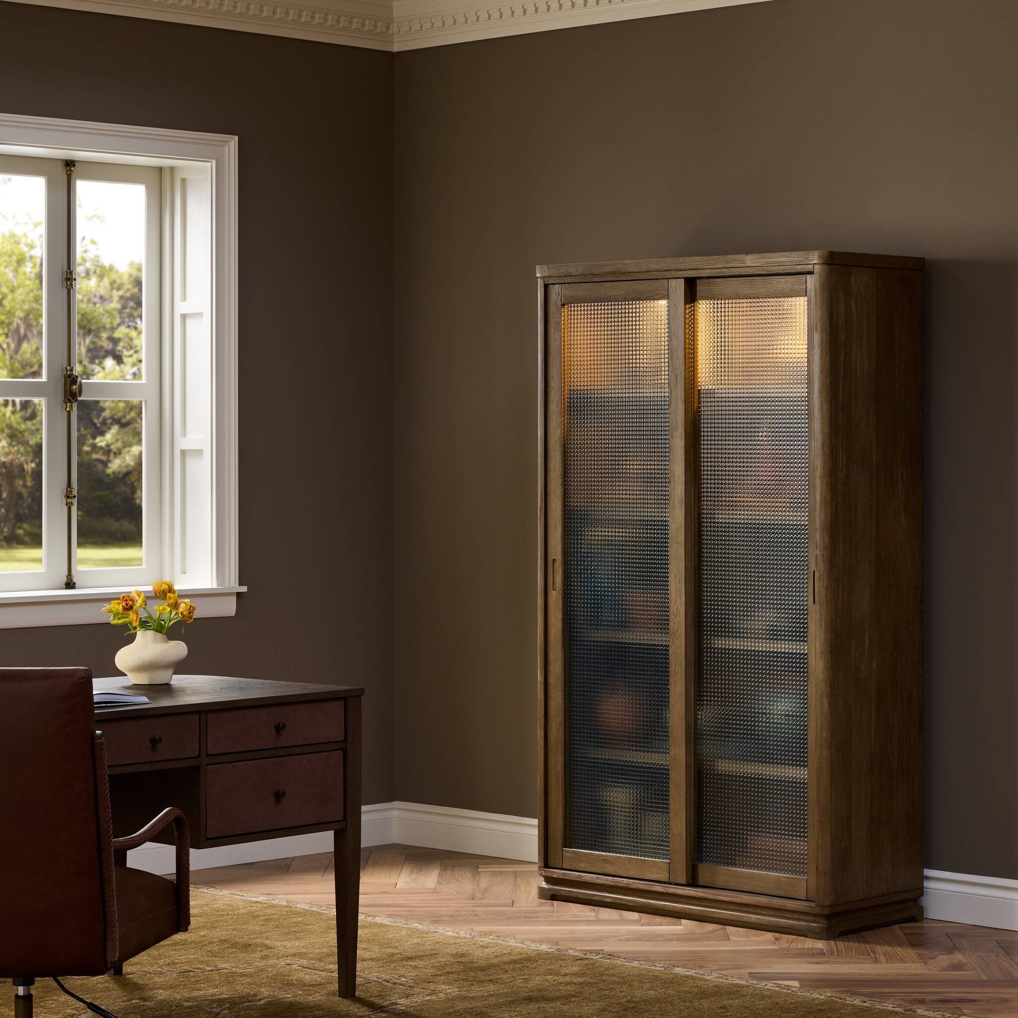 Foster Cabinet - Sandy Hemlock