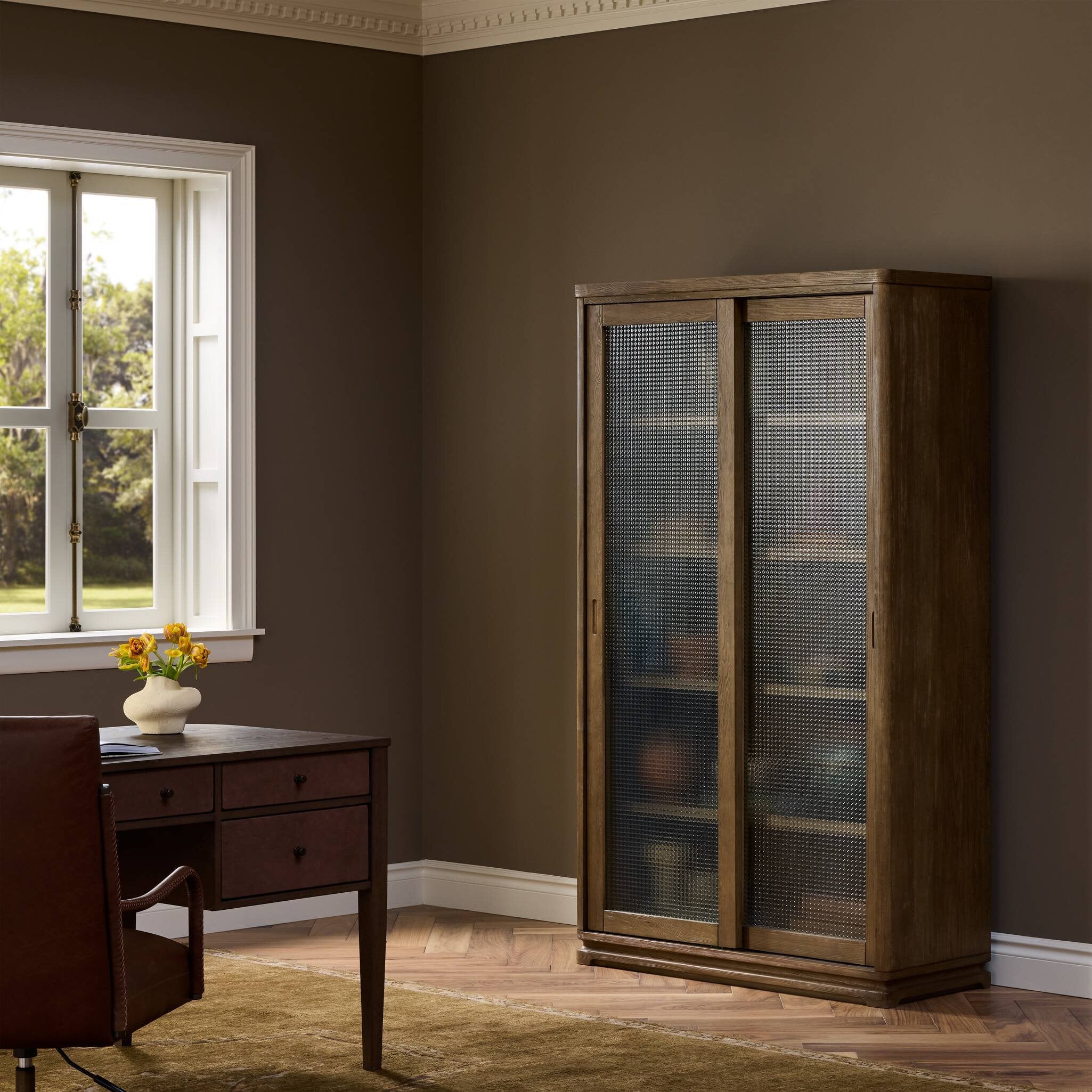Foster Cabinet - Sandy Hemlock