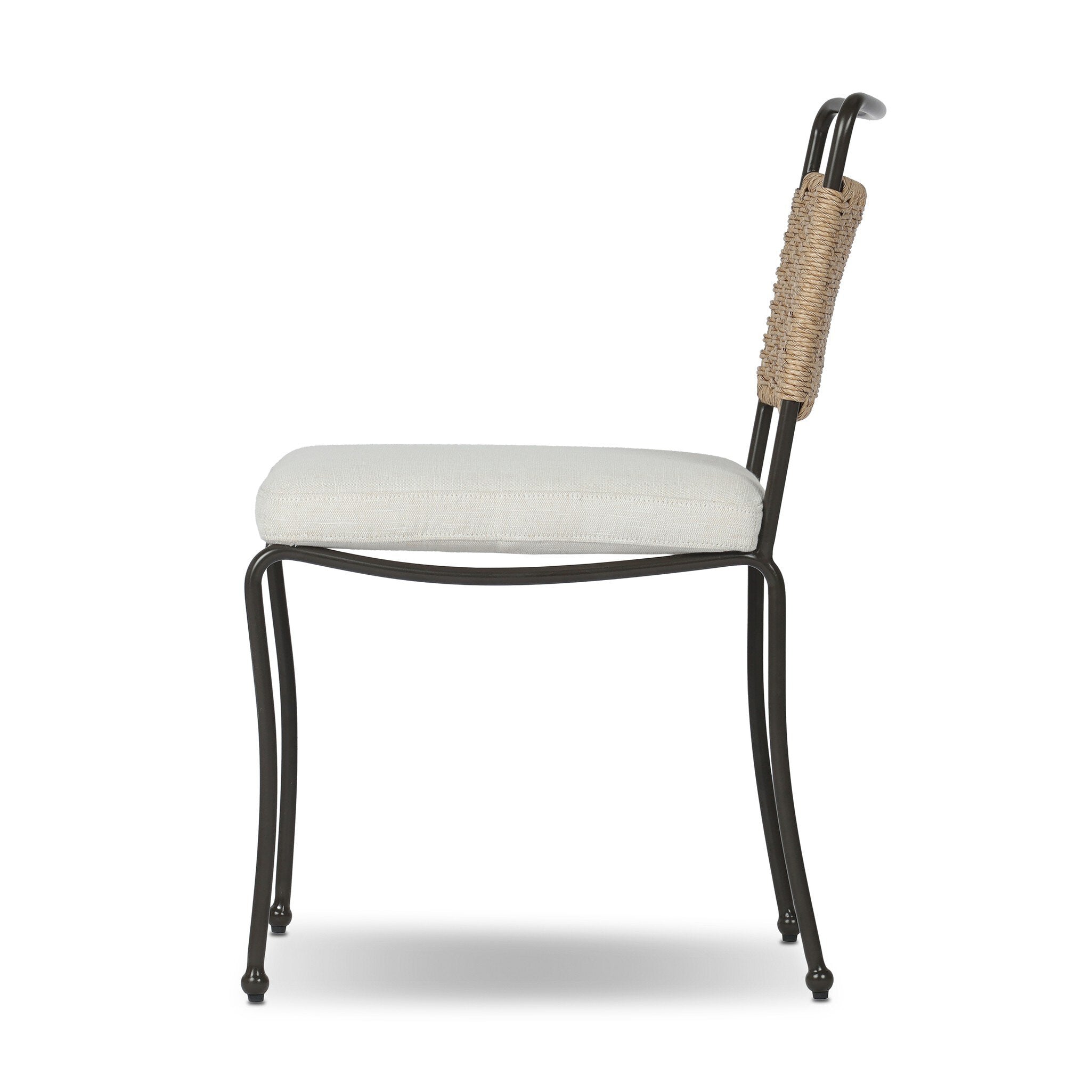 Idalia Outdoor Dining Chair - Vergo Cream