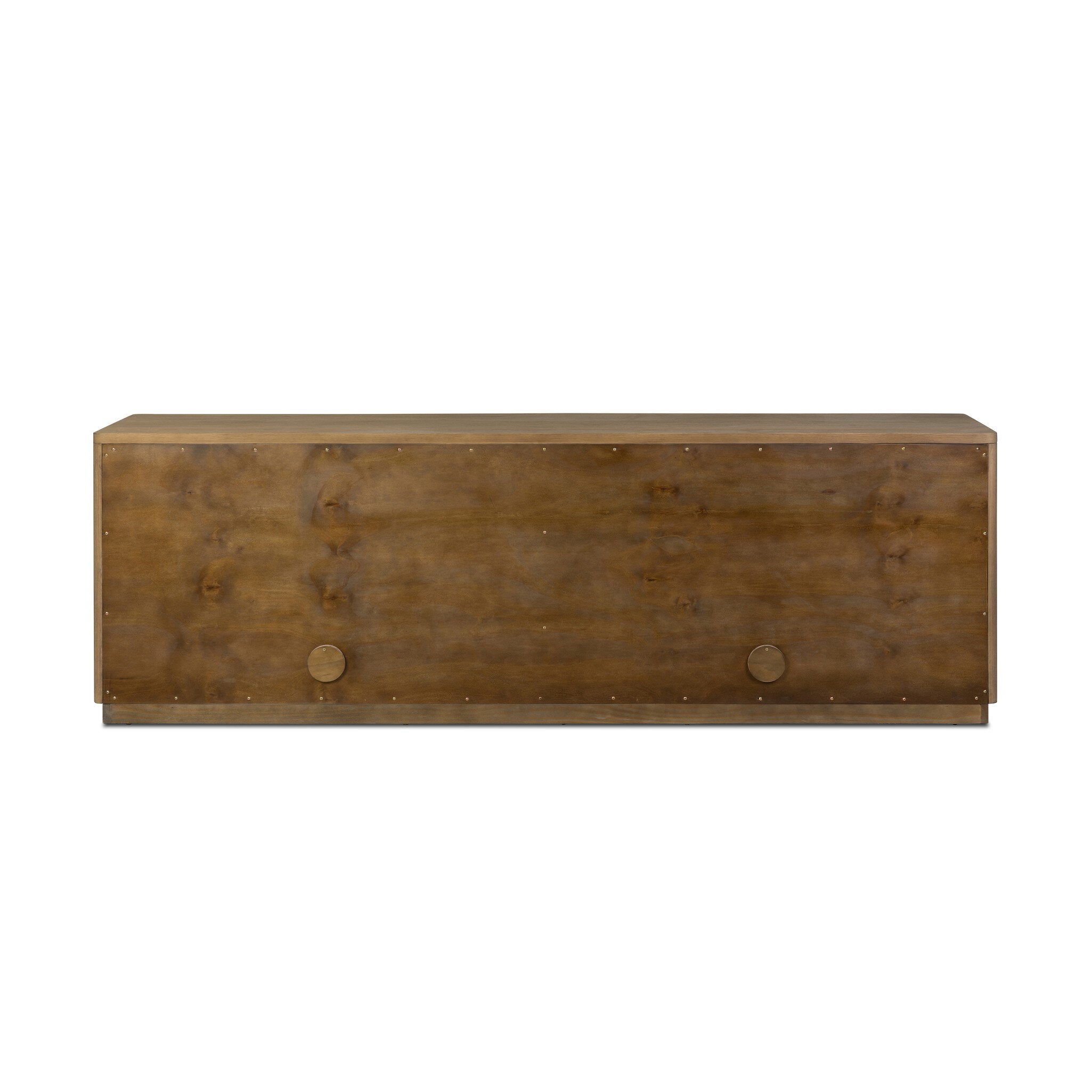 Brookhurst Media Console - Drifted Oak Veneer