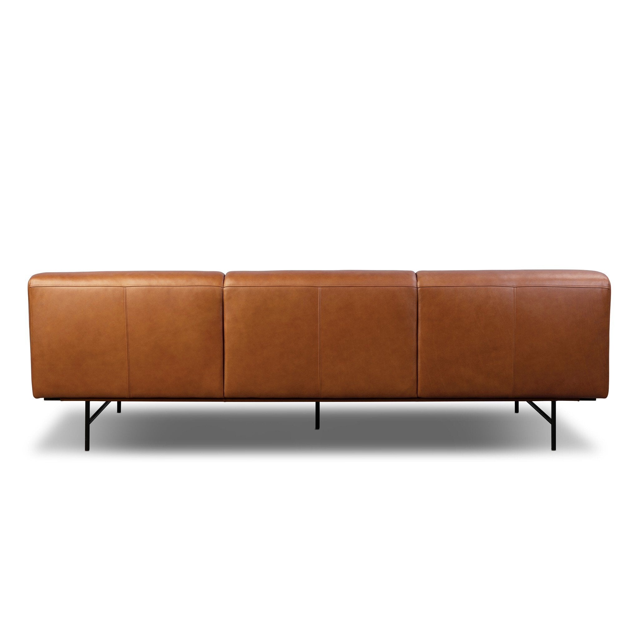 Blaine 96" Sofa - Lorento Cognac
