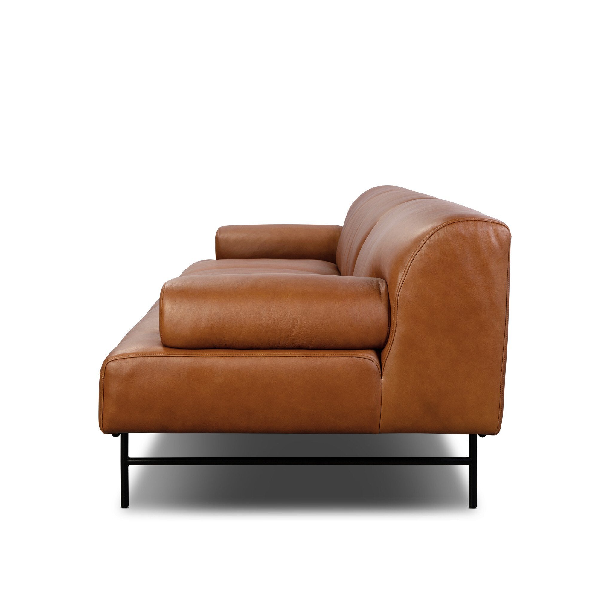Blaine 96" Sofa - Lorento Cognac