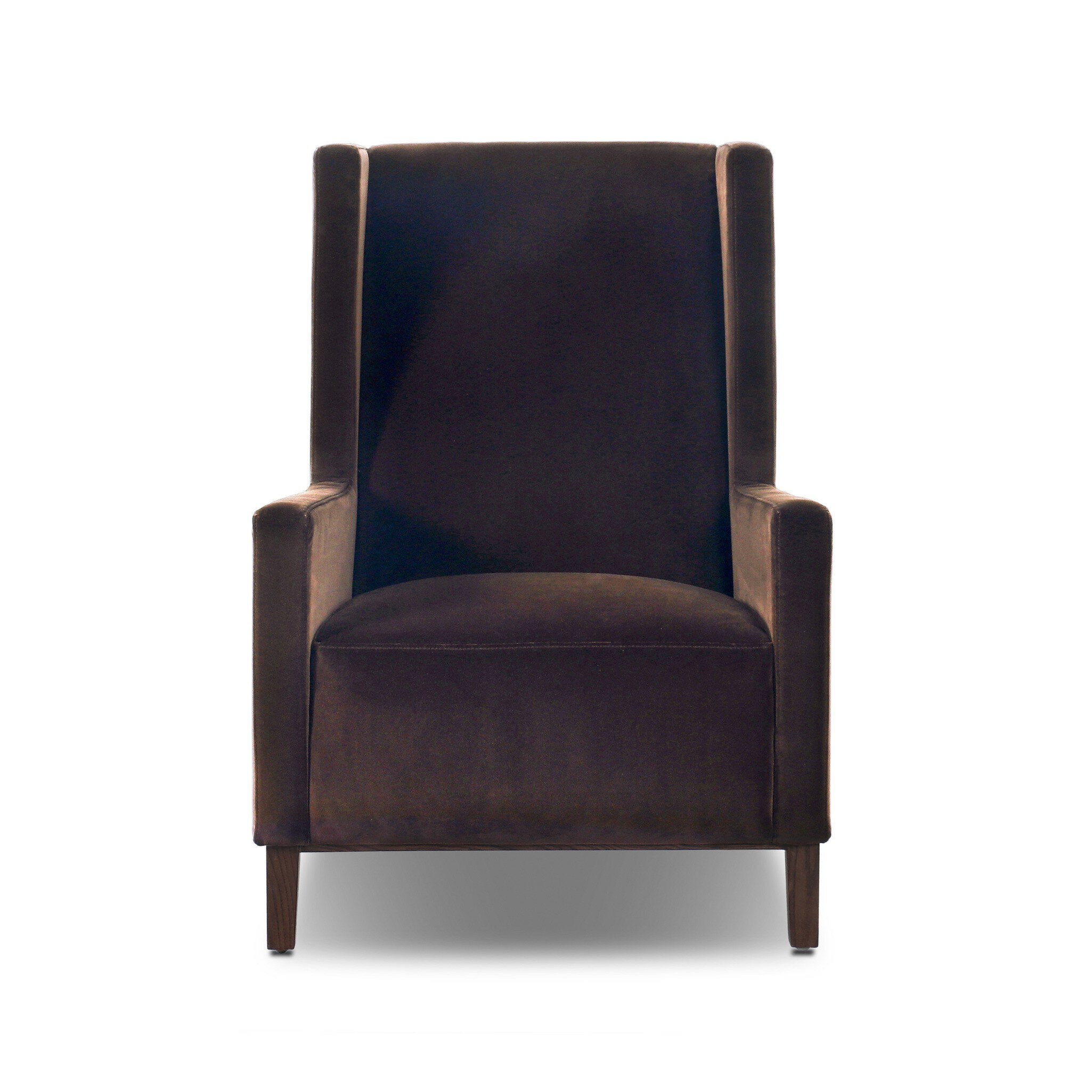 Savita Wing Chair - Surrey Cocoa