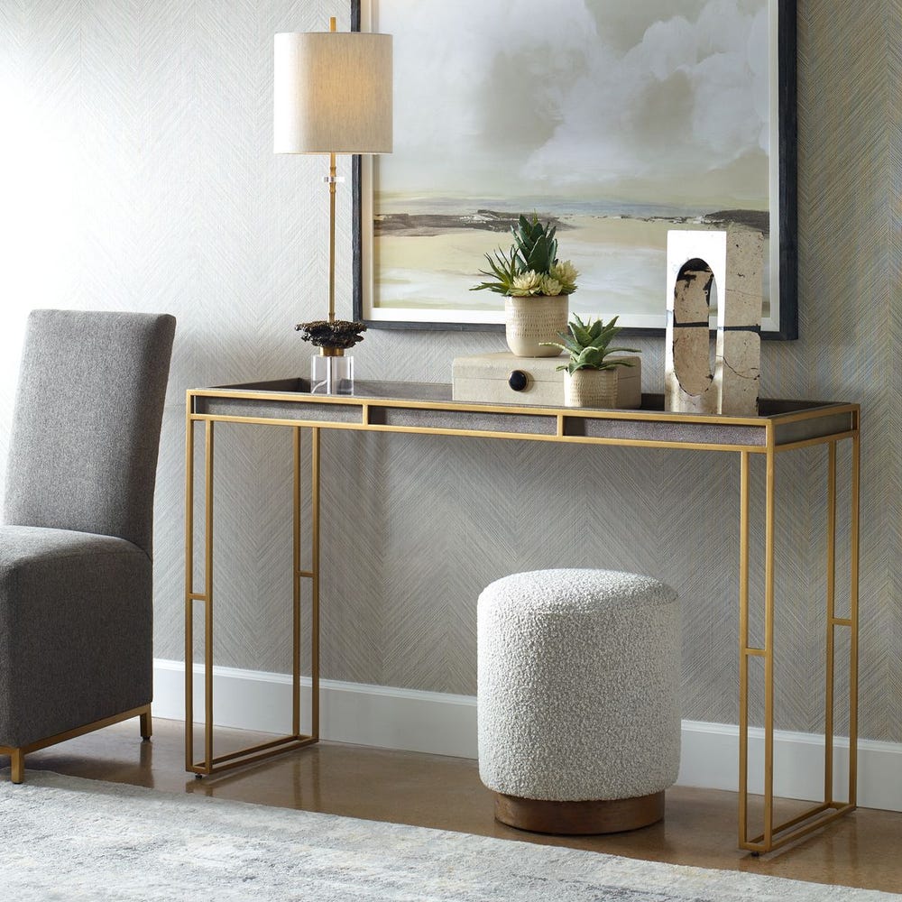 Uttermost Cardew Modern Console Table