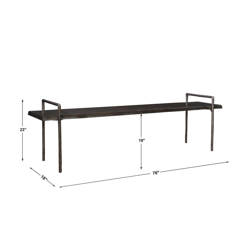 Uttermost Chandos Wooden Bench