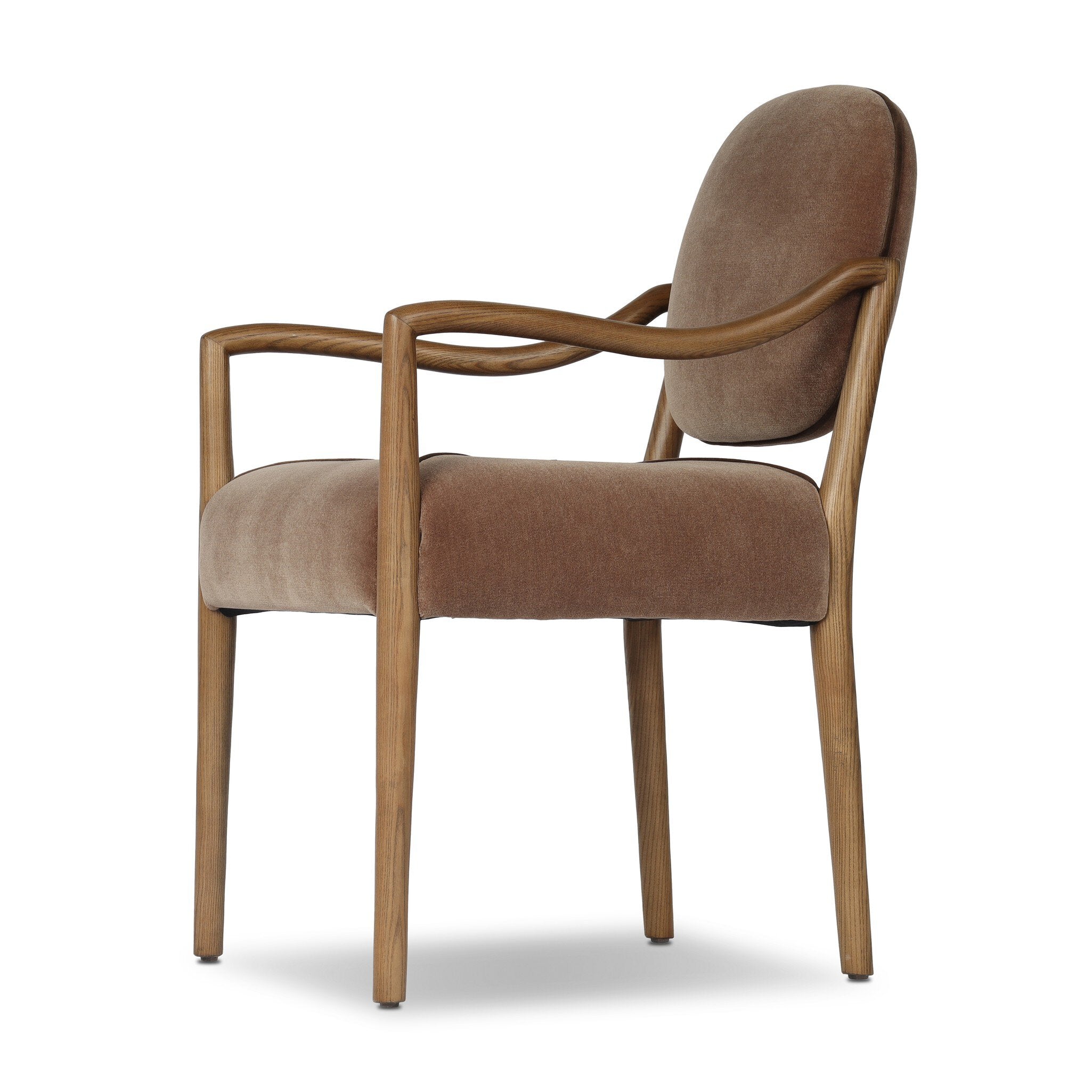 Auden Dining Arm Chair - Monte Mushroom