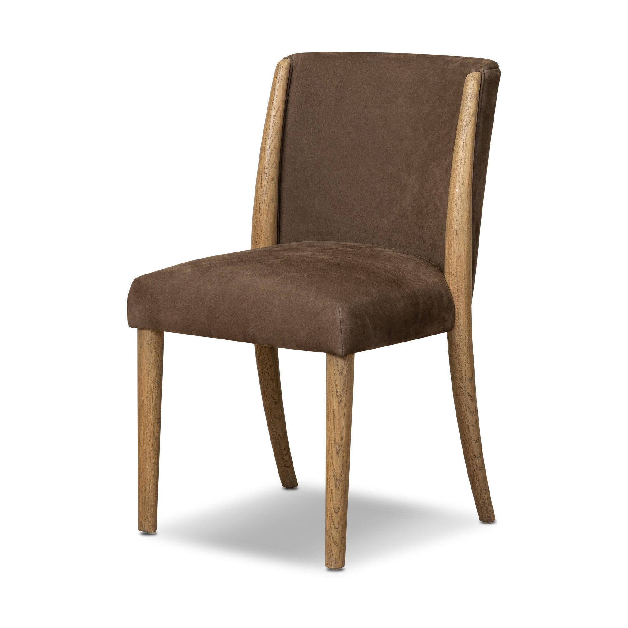 Marela Dining Chair - Nubuck Cigar