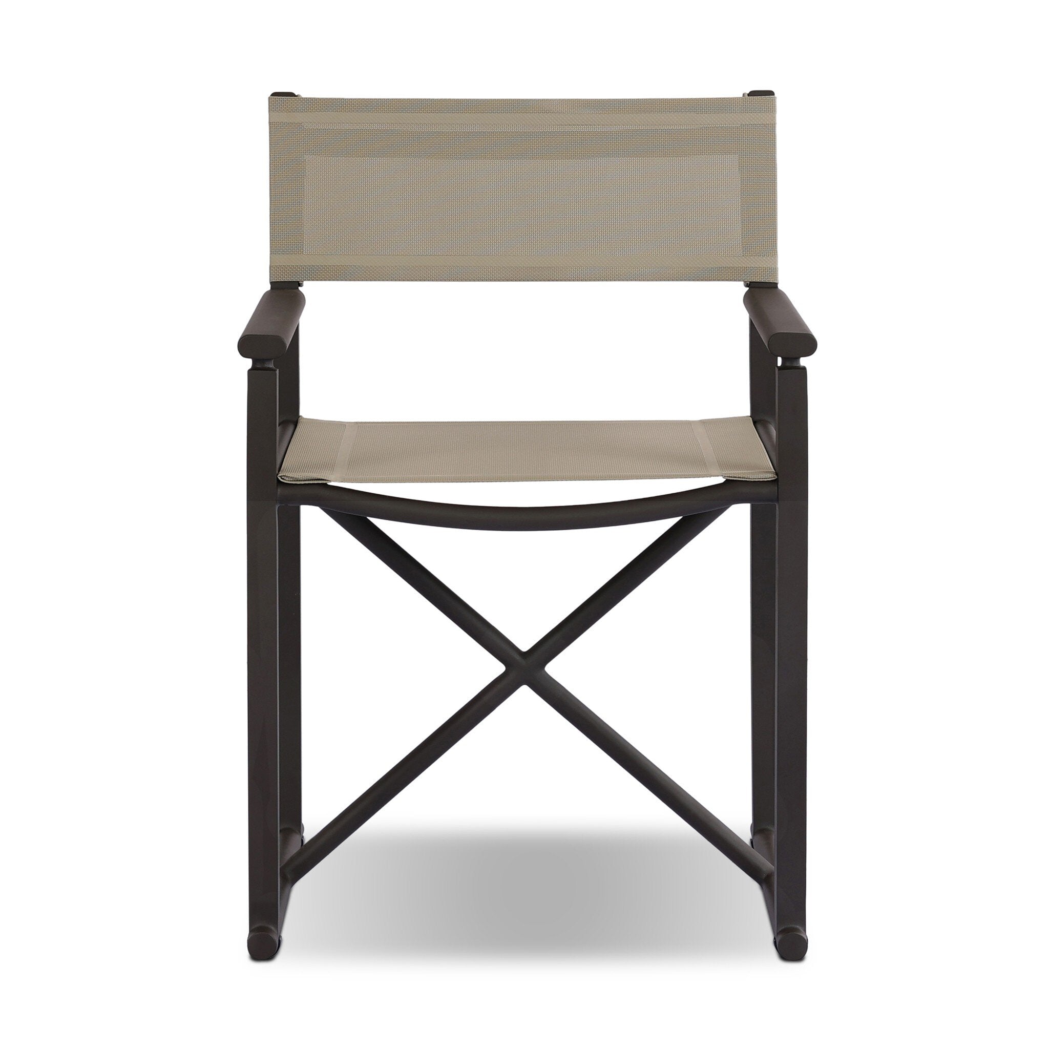 Brisco Outdoor Dining Chair - Taupe Mesh