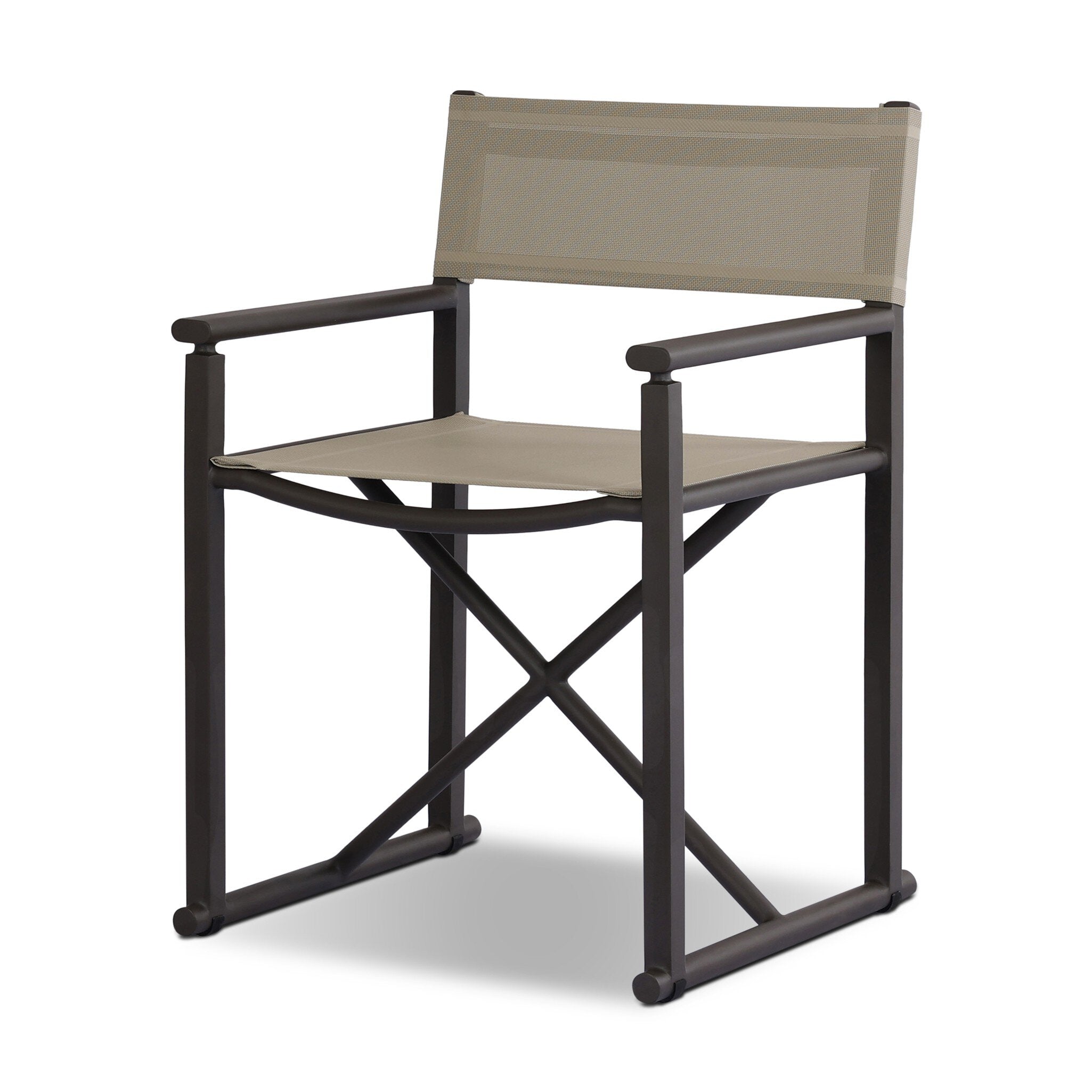 Brisco Outdoor Dining Chair - Taupe Mesh