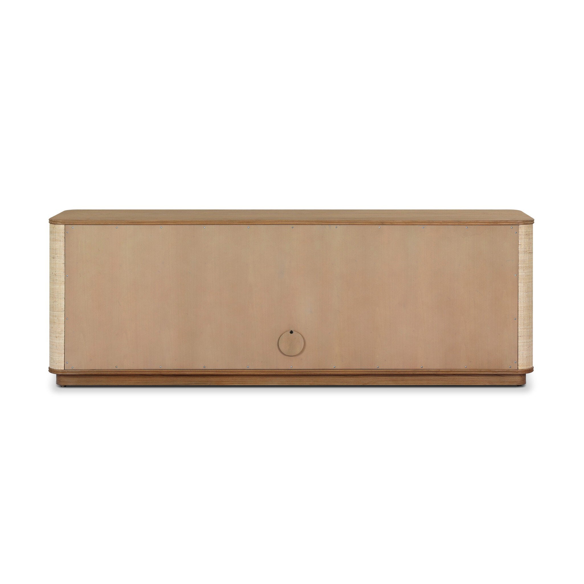 Meyer Media Console - Natural Fleck Raffia