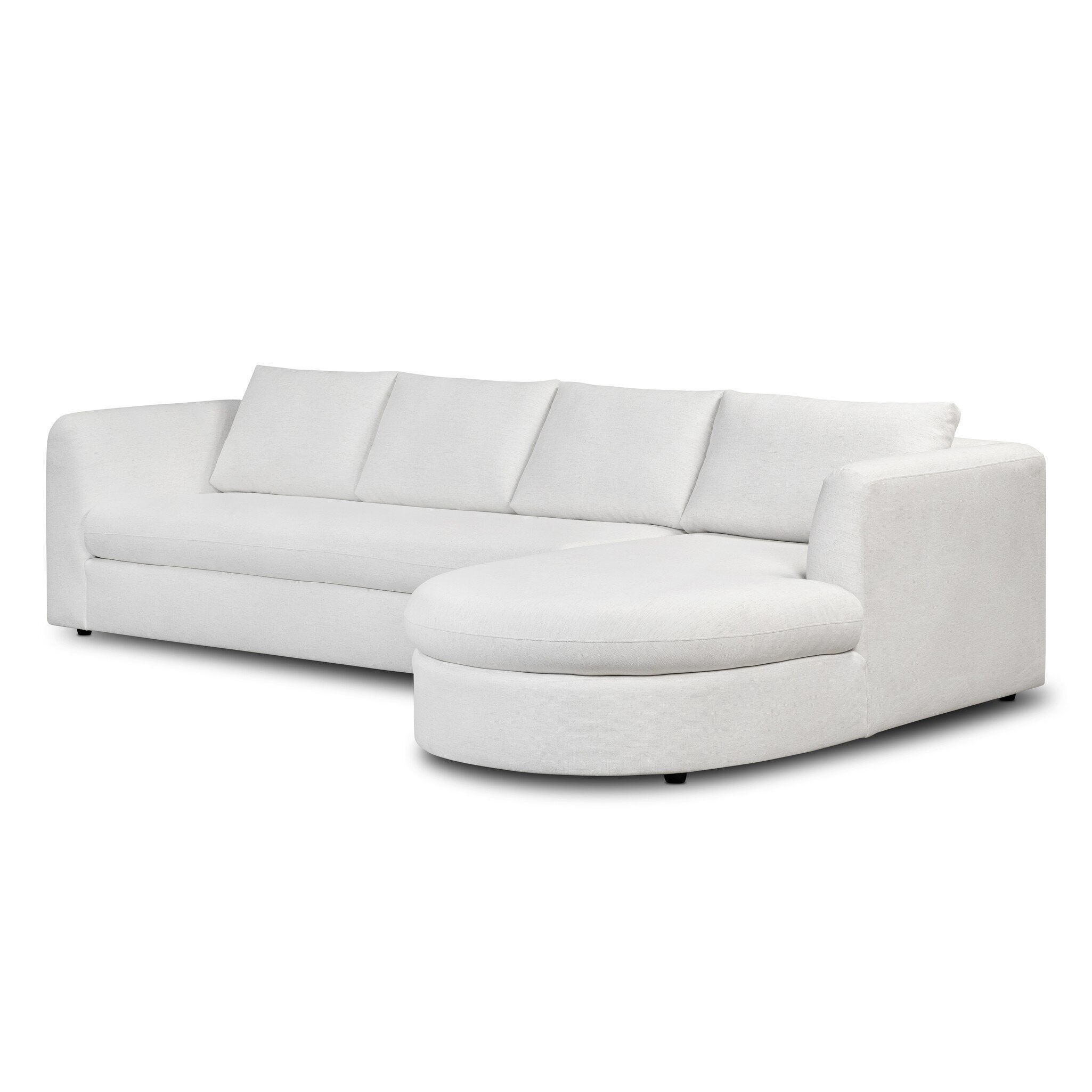 Anissa 2-Piece Sectional - Crypton Nomad Snow