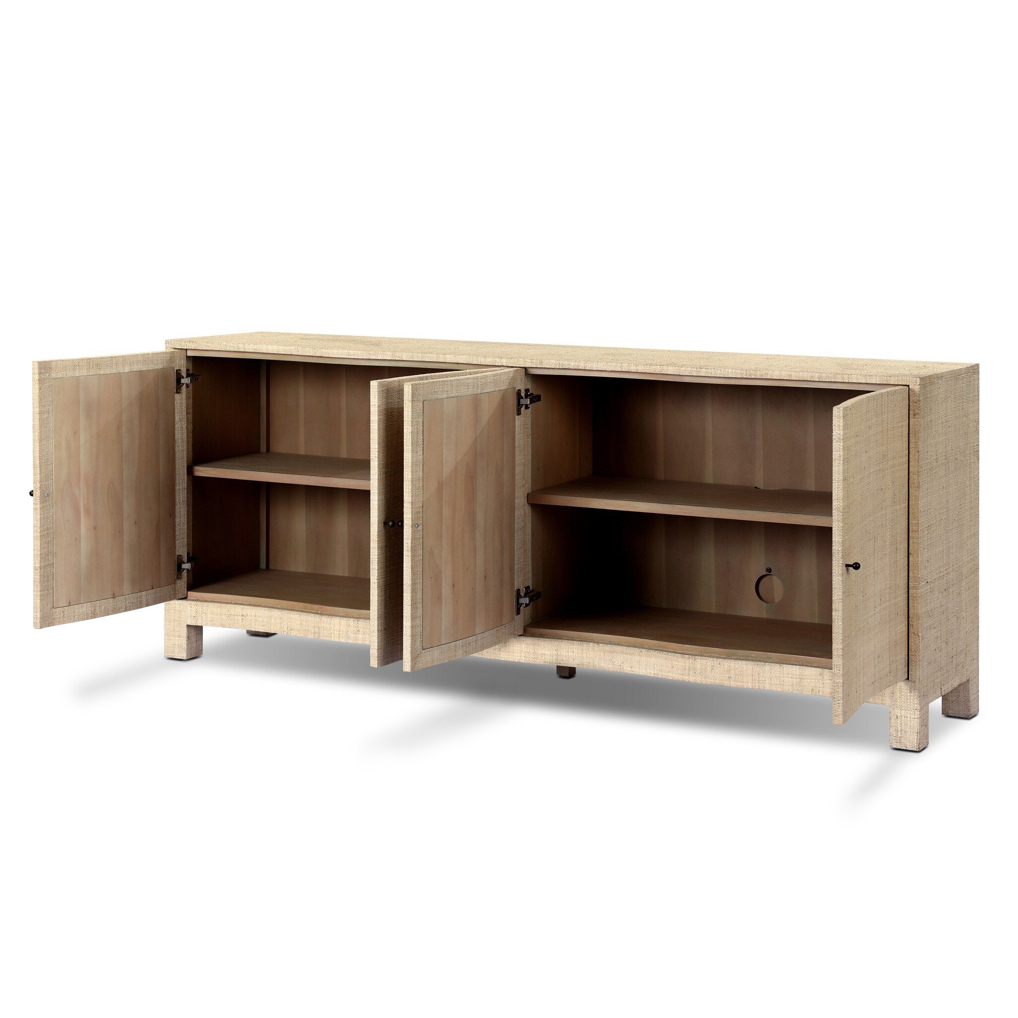 Hollis Sideboard - Natural Fleck Raffia