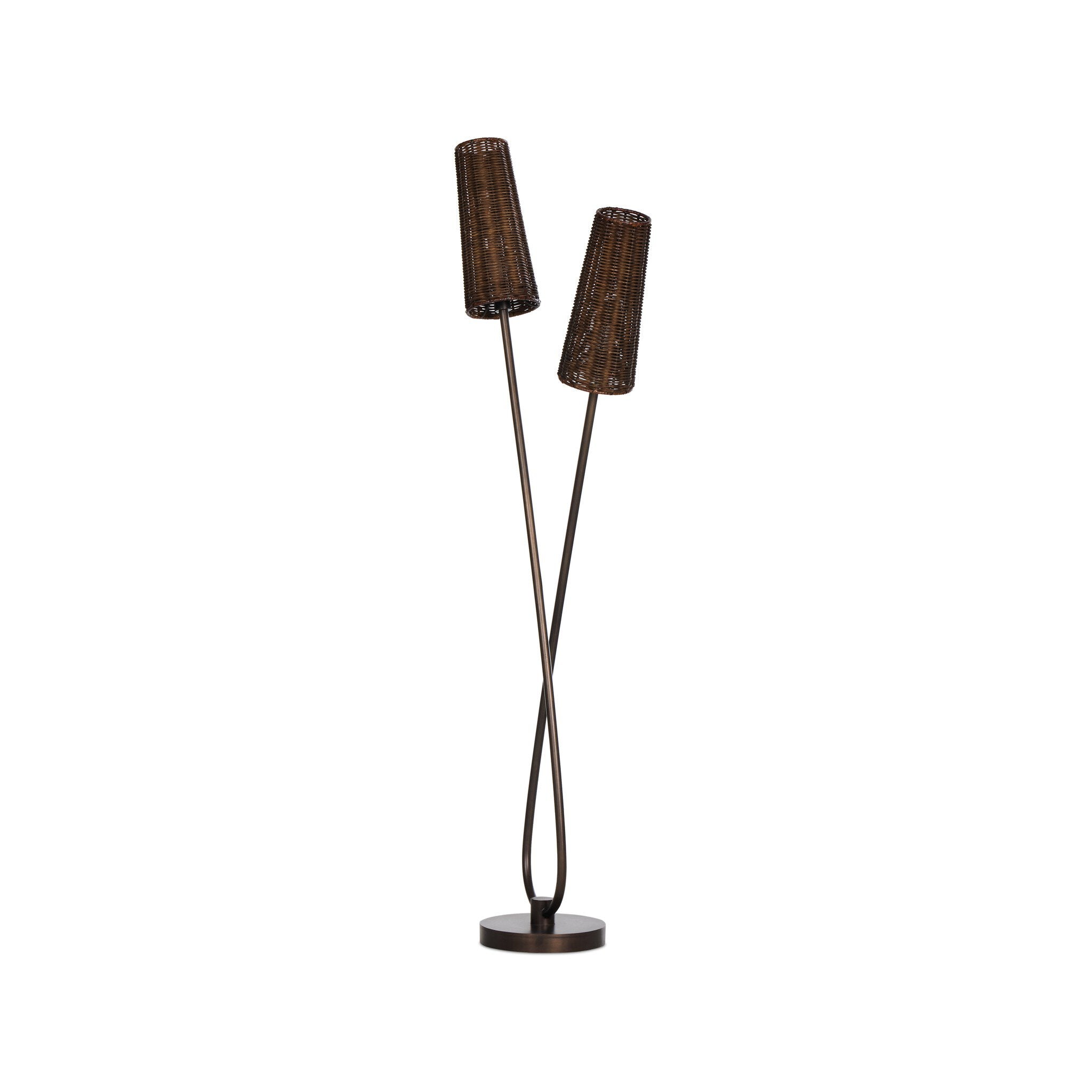 Almina Floor Lamp - Light Oil Rubbed Bronze