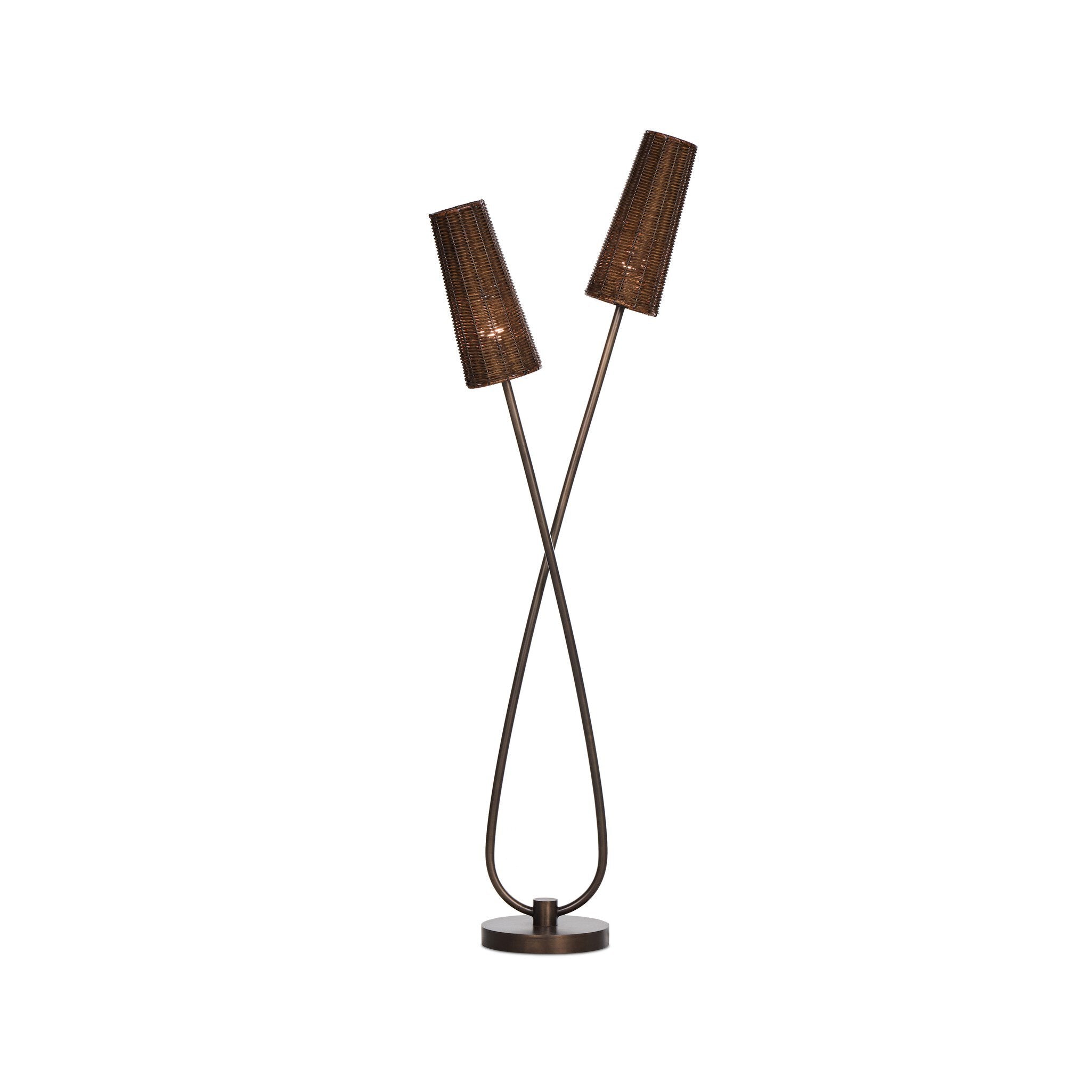 Almina Floor Lamp - Light Oil Rubbed Bronze
