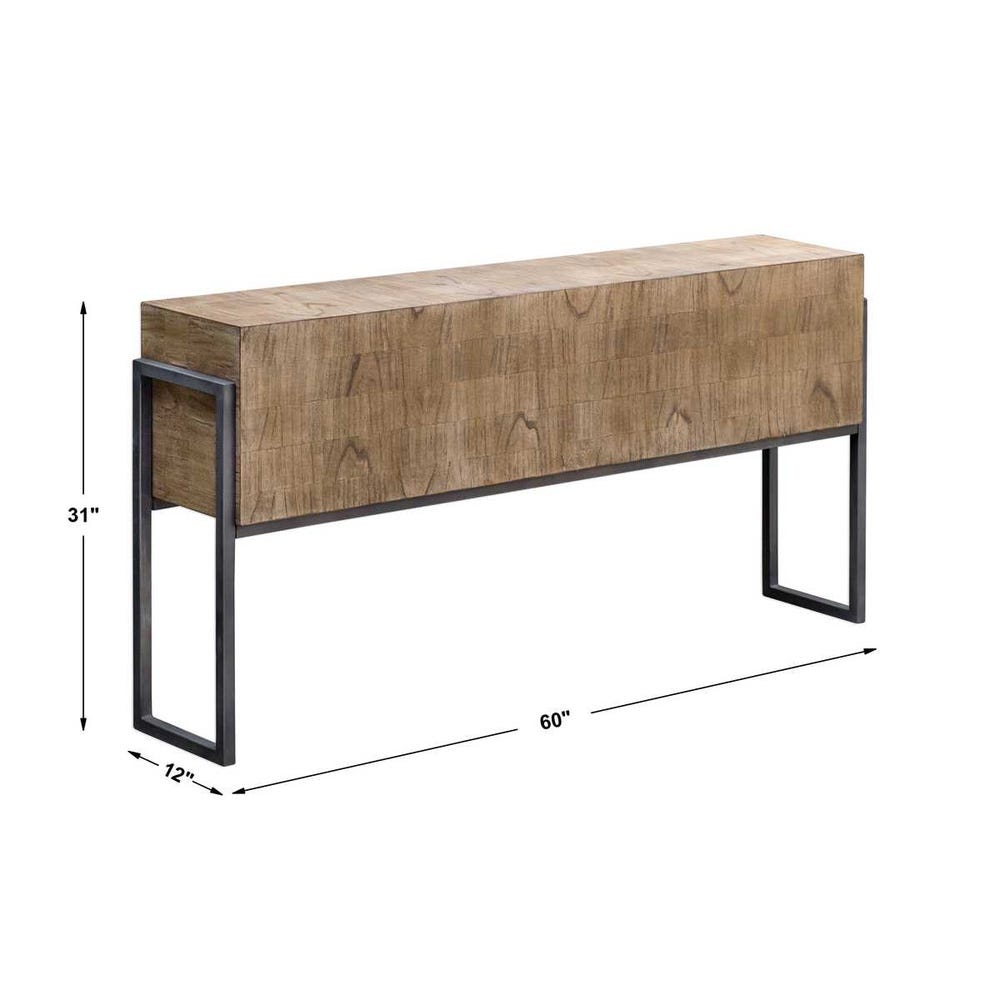 Uttermost Nevis Contemporary Console Table