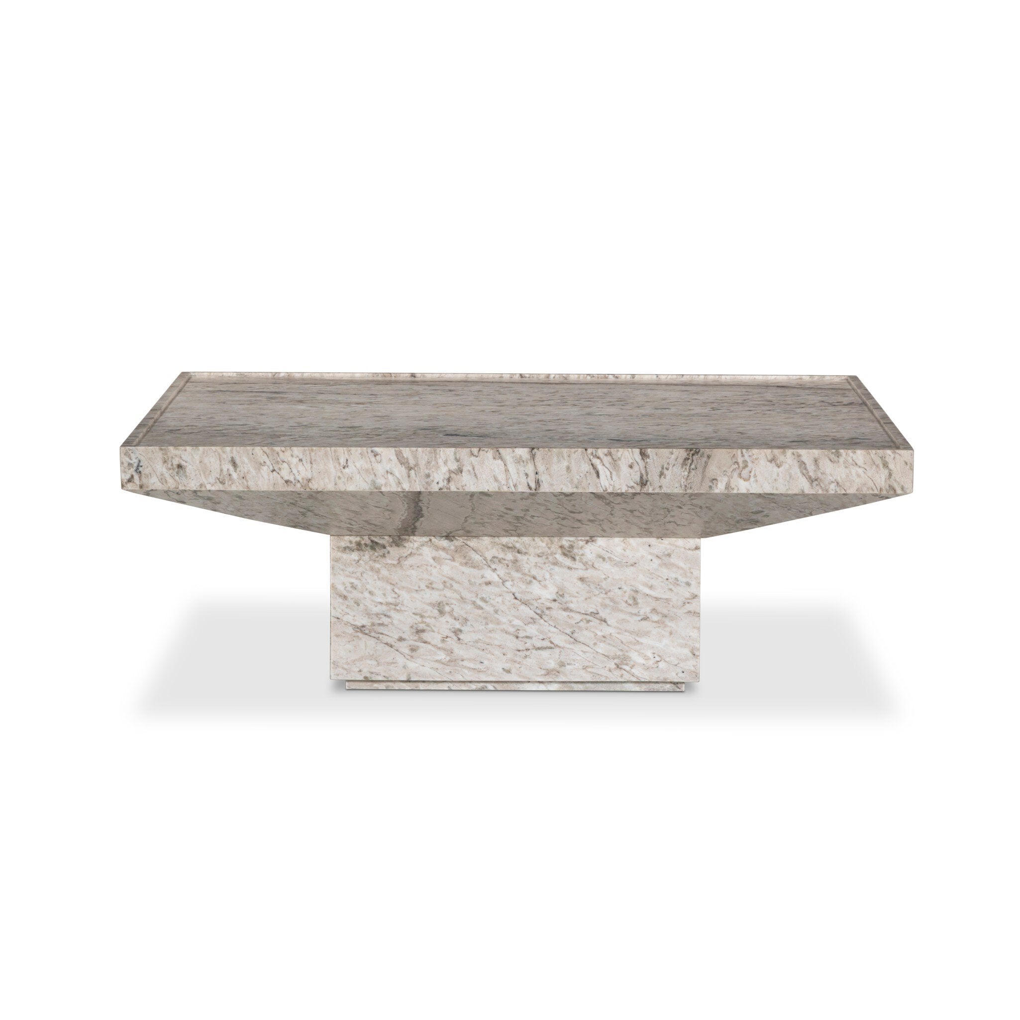 Lex Coffee Table - Sand Marble