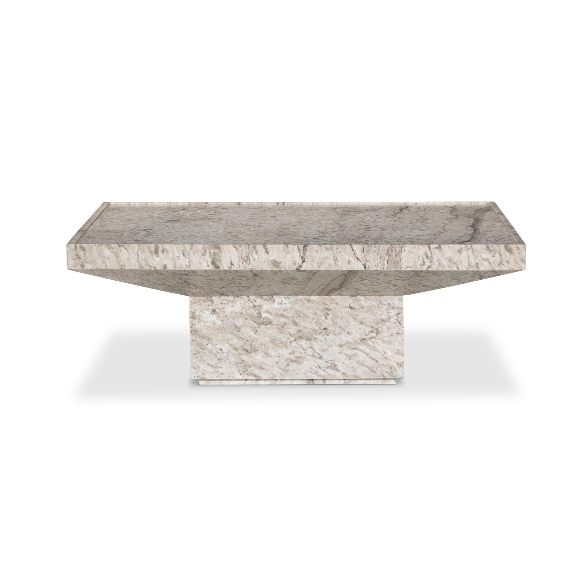 Lex Coffee Table - Sand Marble