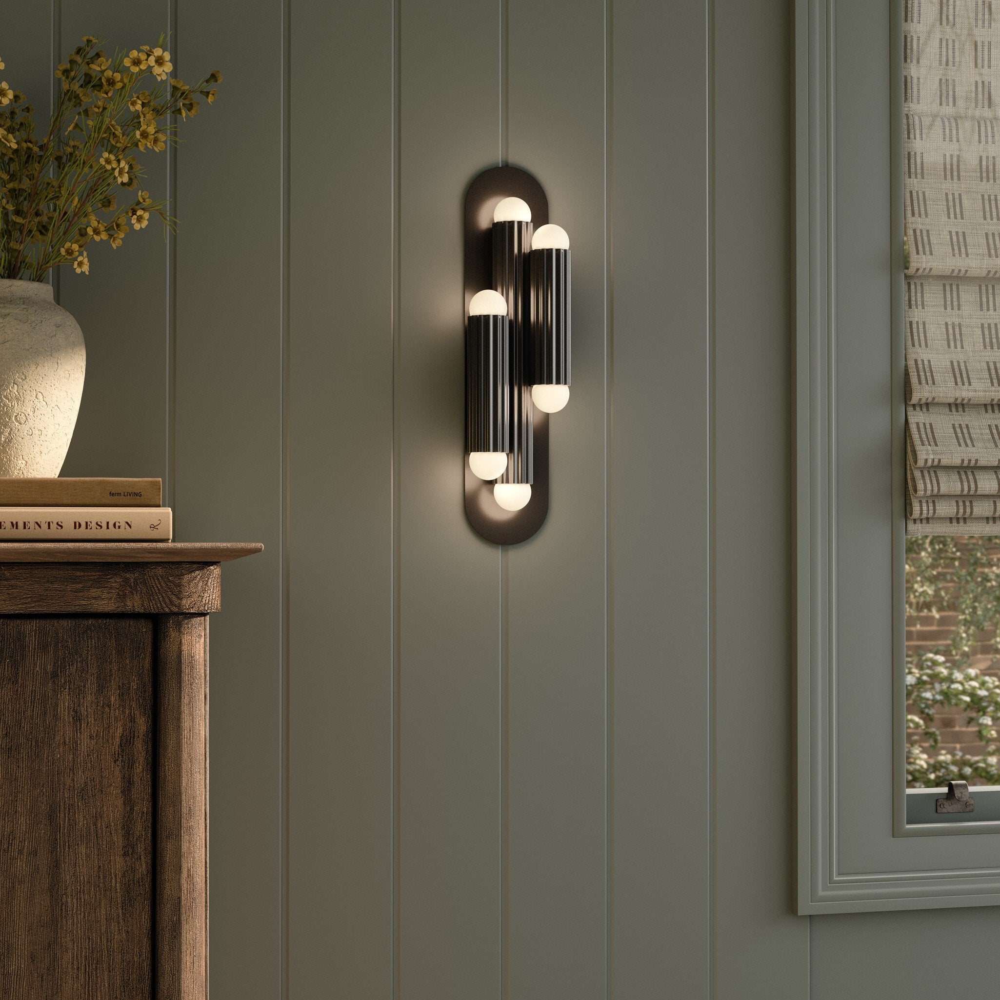 Vesta Triple Sconce