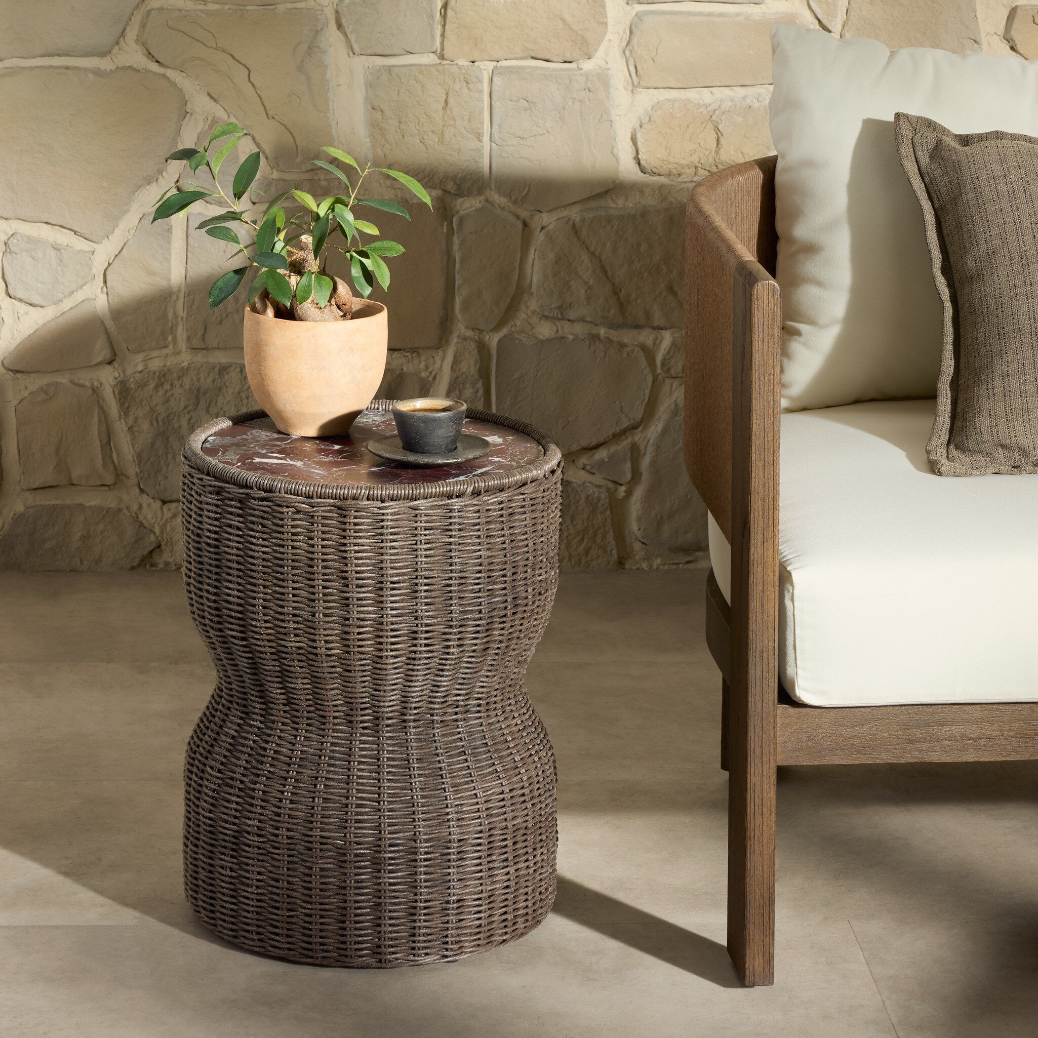 Brixby Outdoor End Table