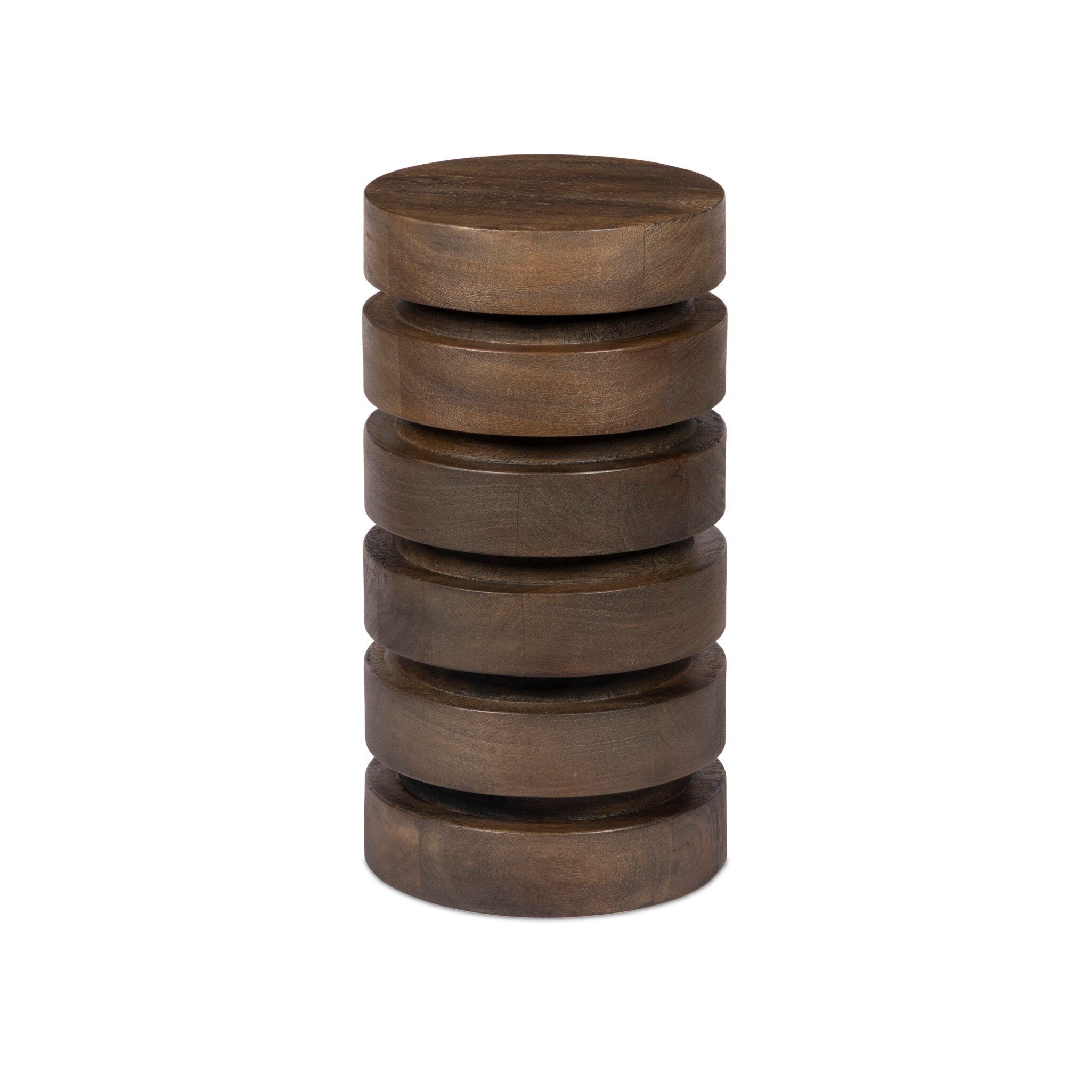 Jett End Table - Rustic Mango