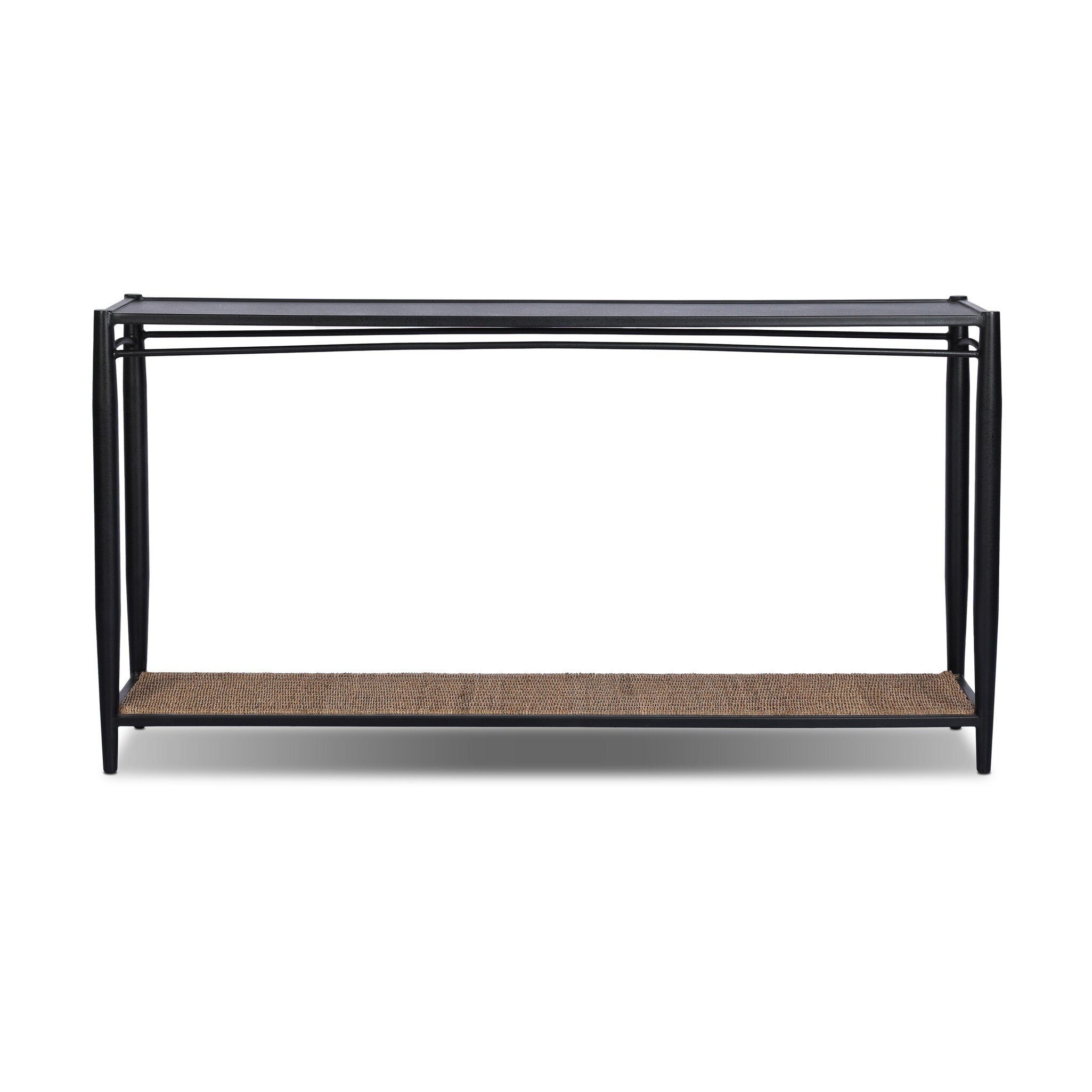 Thalen Console Table - Rough Iron