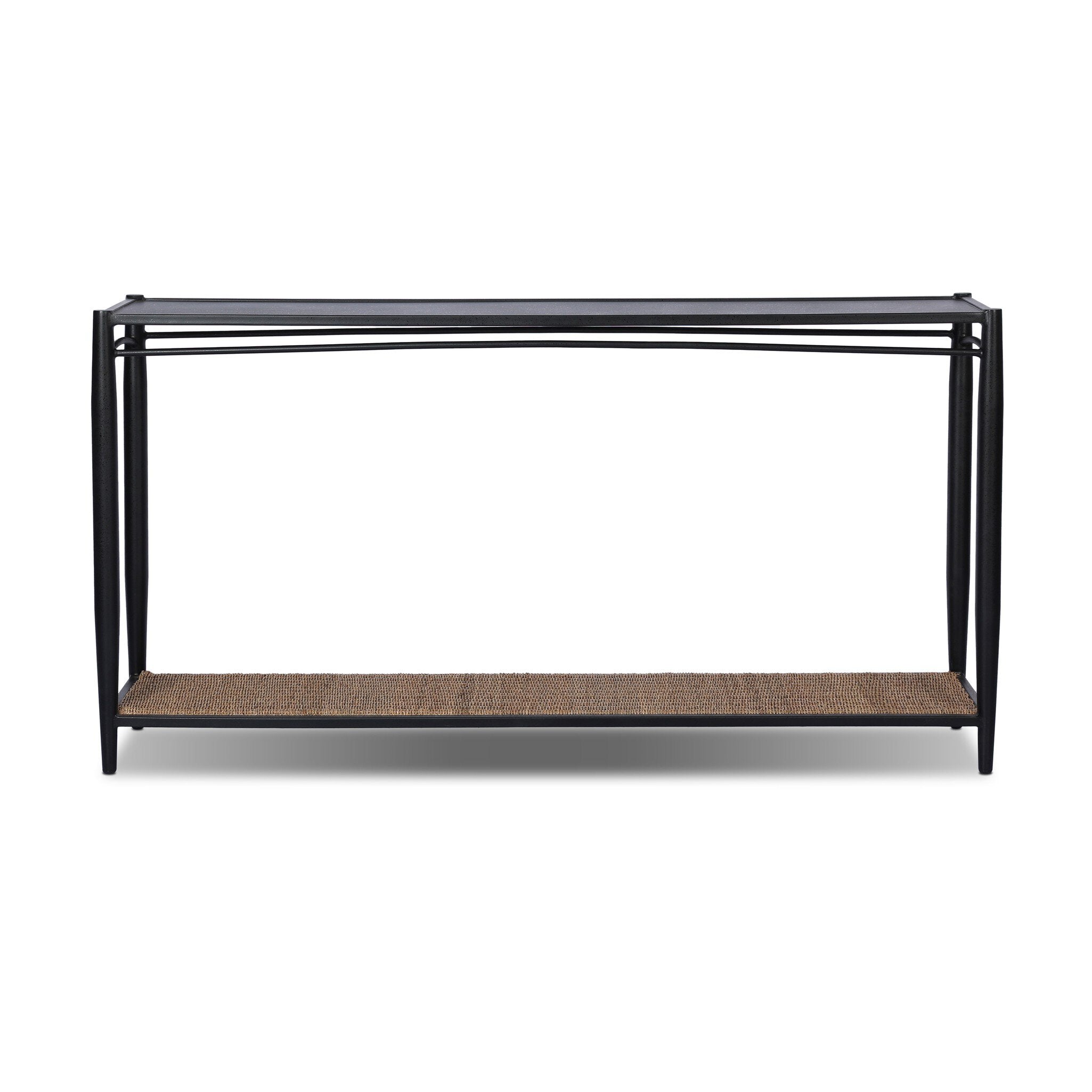 Thalen Console Table - Rough Iron