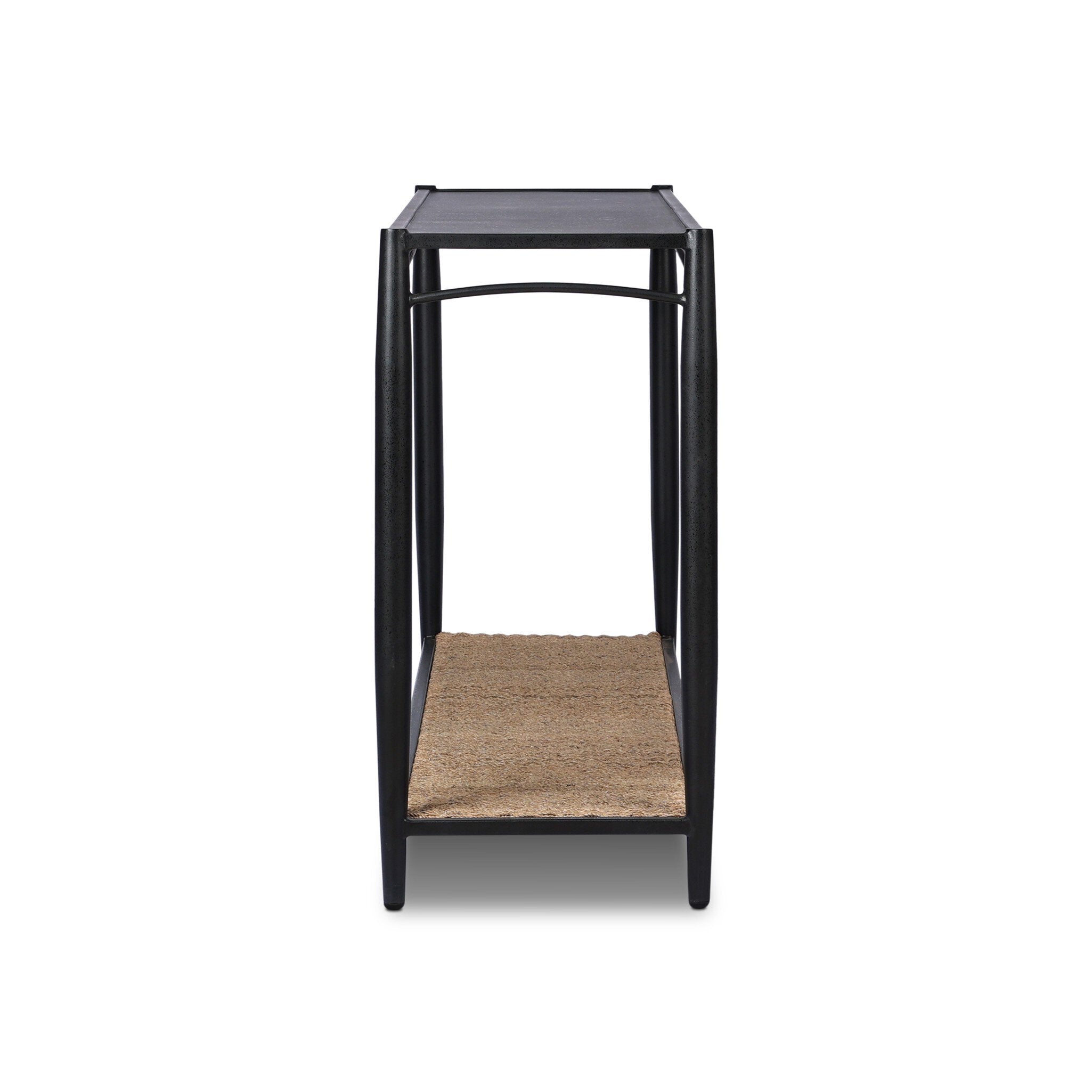 Thalen Console Table - Rough Iron