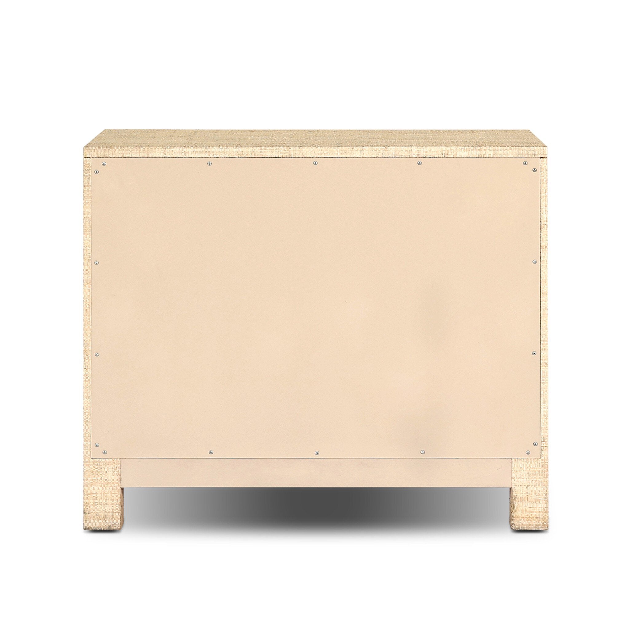 Hollis Nightstand - Natural Fleck Raffia