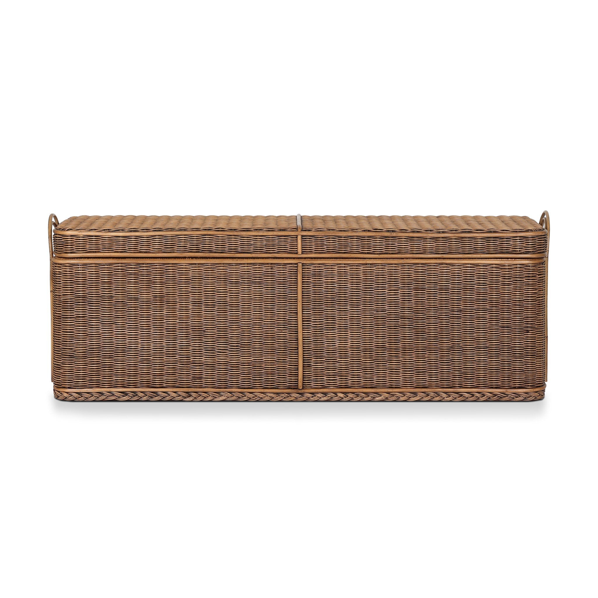 Rowina Trunk - Natural Brown Rattan