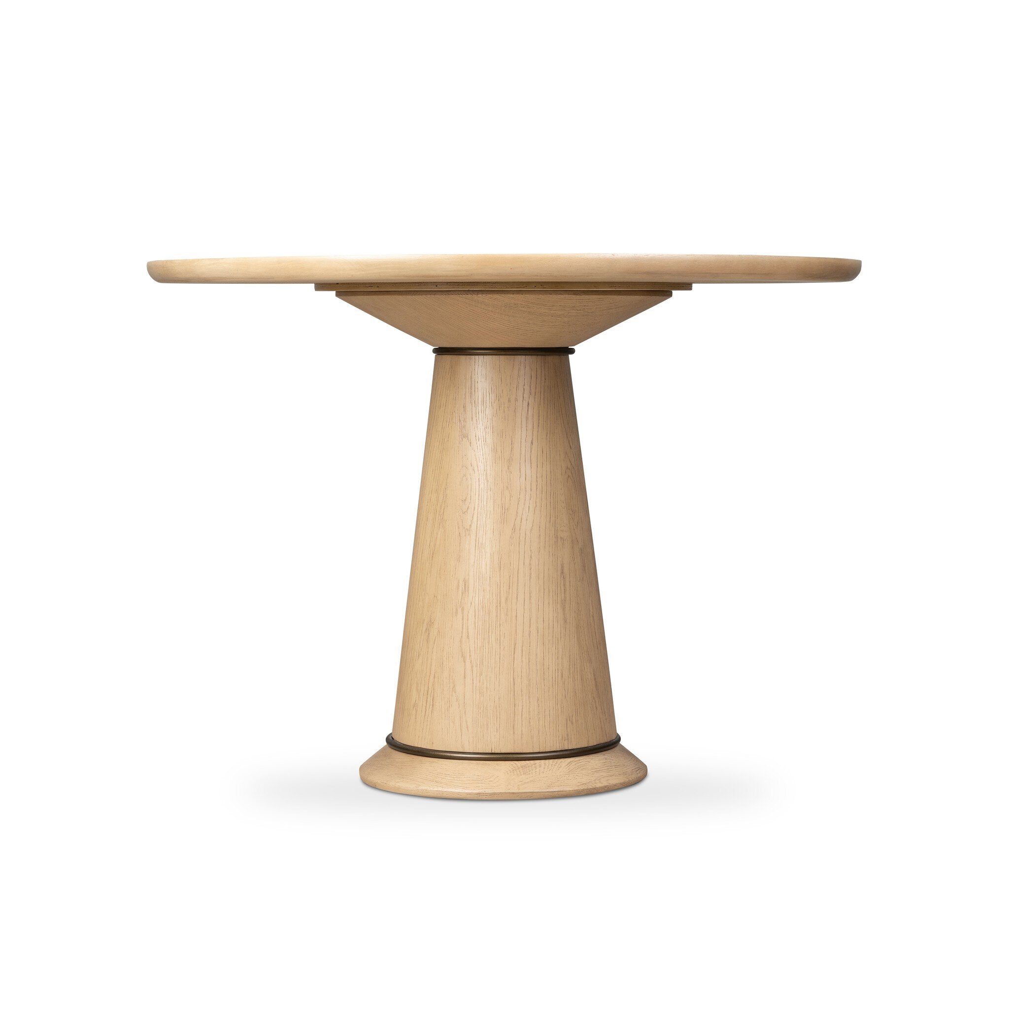 Radovan Bistro Table - Light Wash Oak Veneer