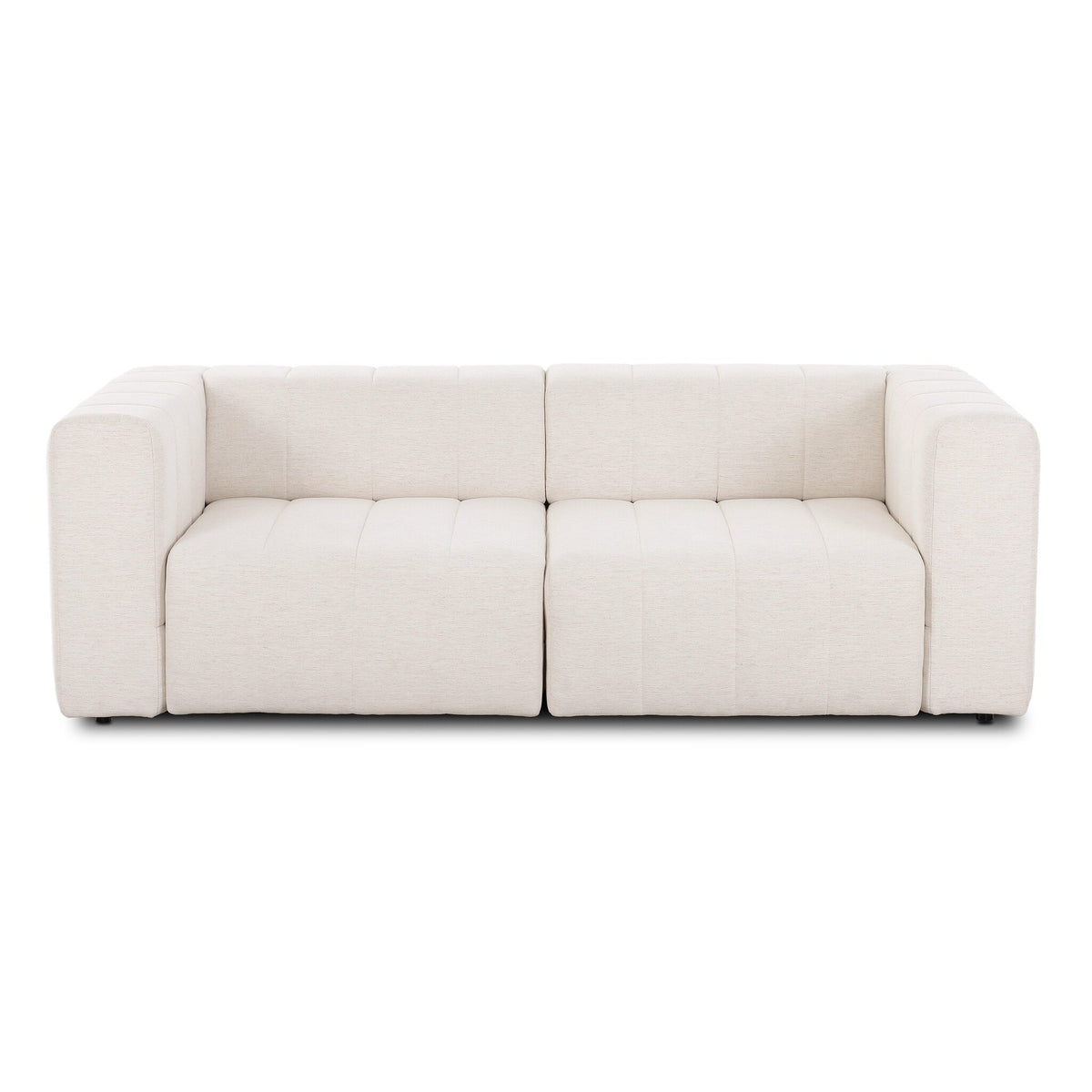 Langham Power Recliner 2-Piece Sectional - Crypton Nomad Snow by Four Hands