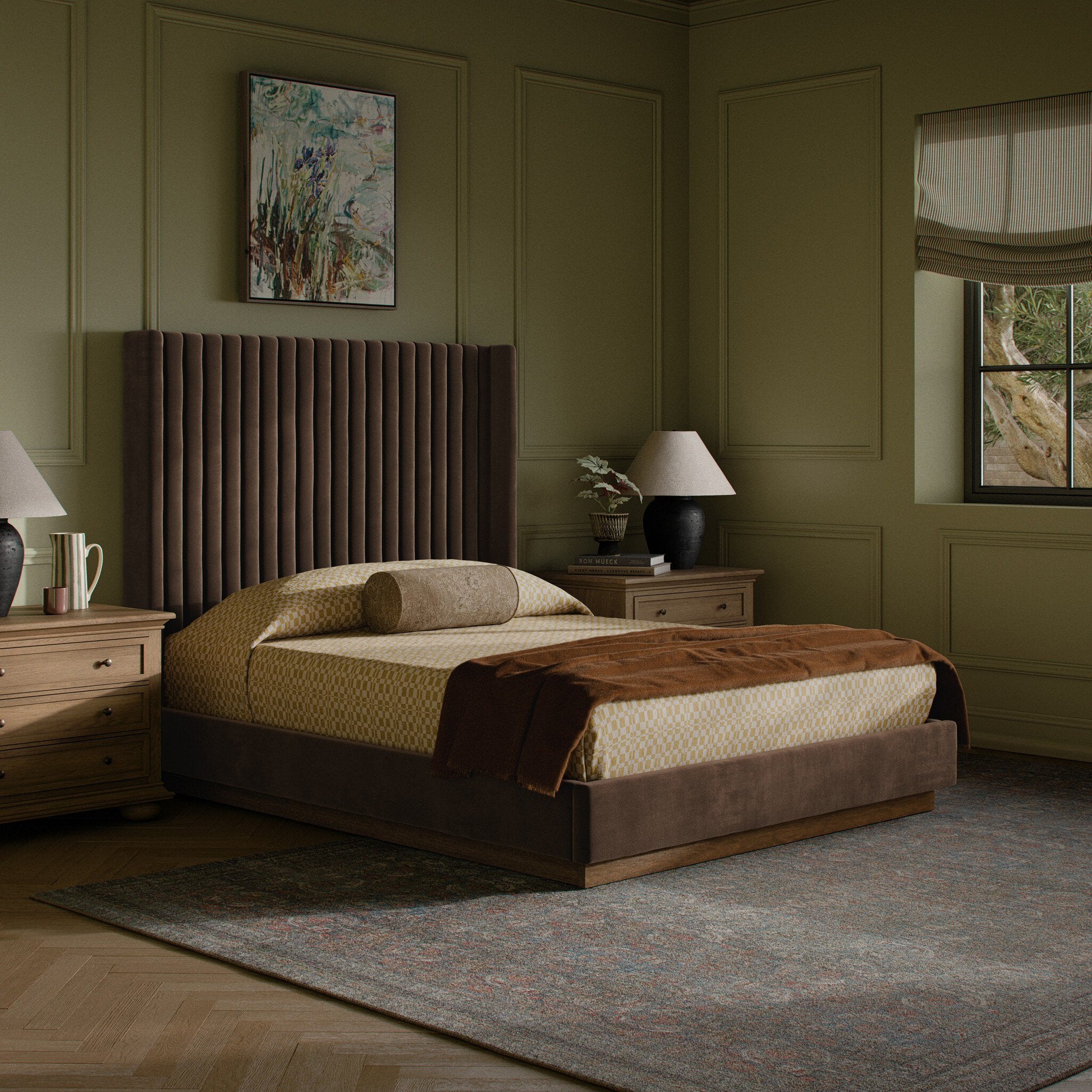 Montgomery 60" Bed - Surrey Mink