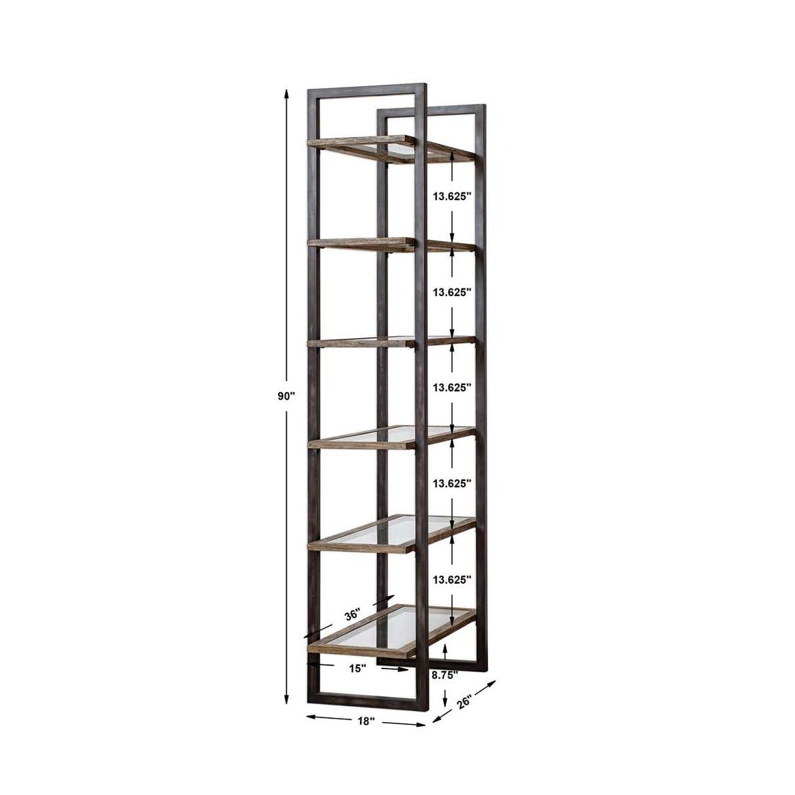 Uttermost Olwyn Industrial Etagere