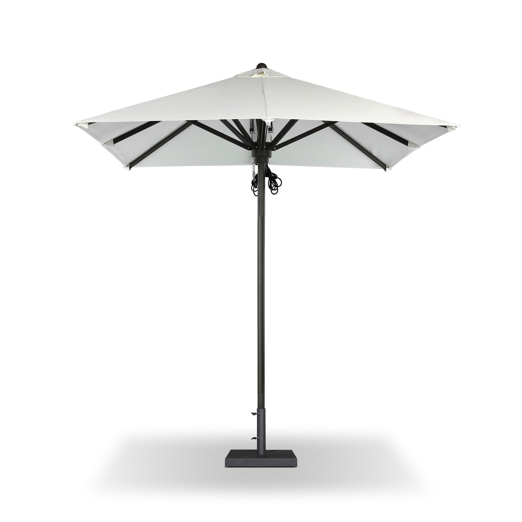 Baska Outdoor Rectangular Umbrella - Arashi Salt