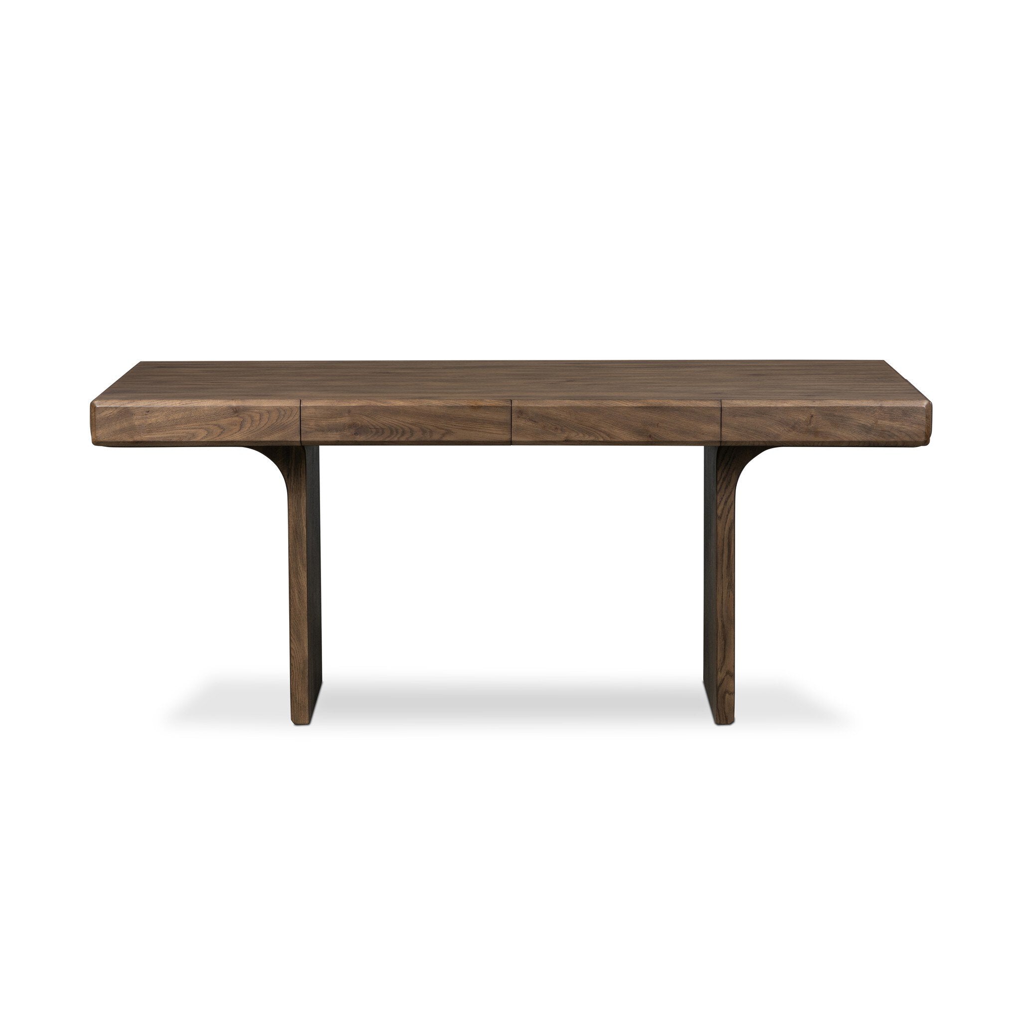Soloma Desk - Grey Oak Veneer