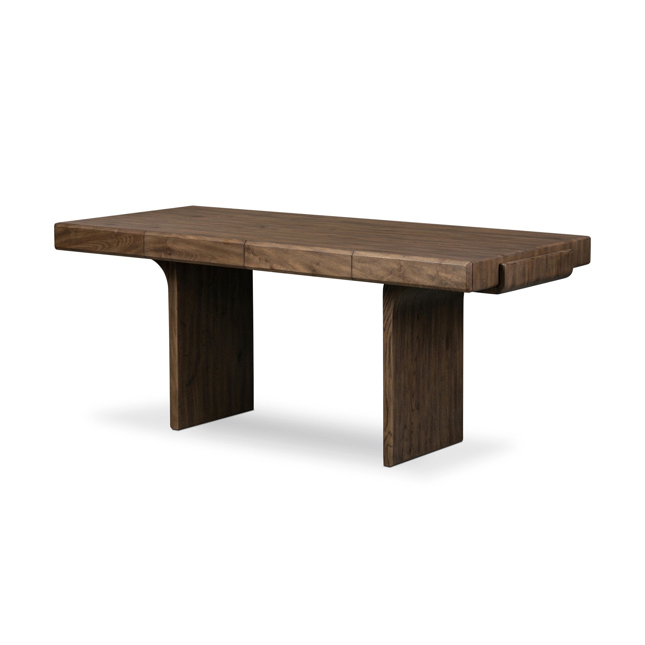 Soloma Desk - Grey Oak Veneer