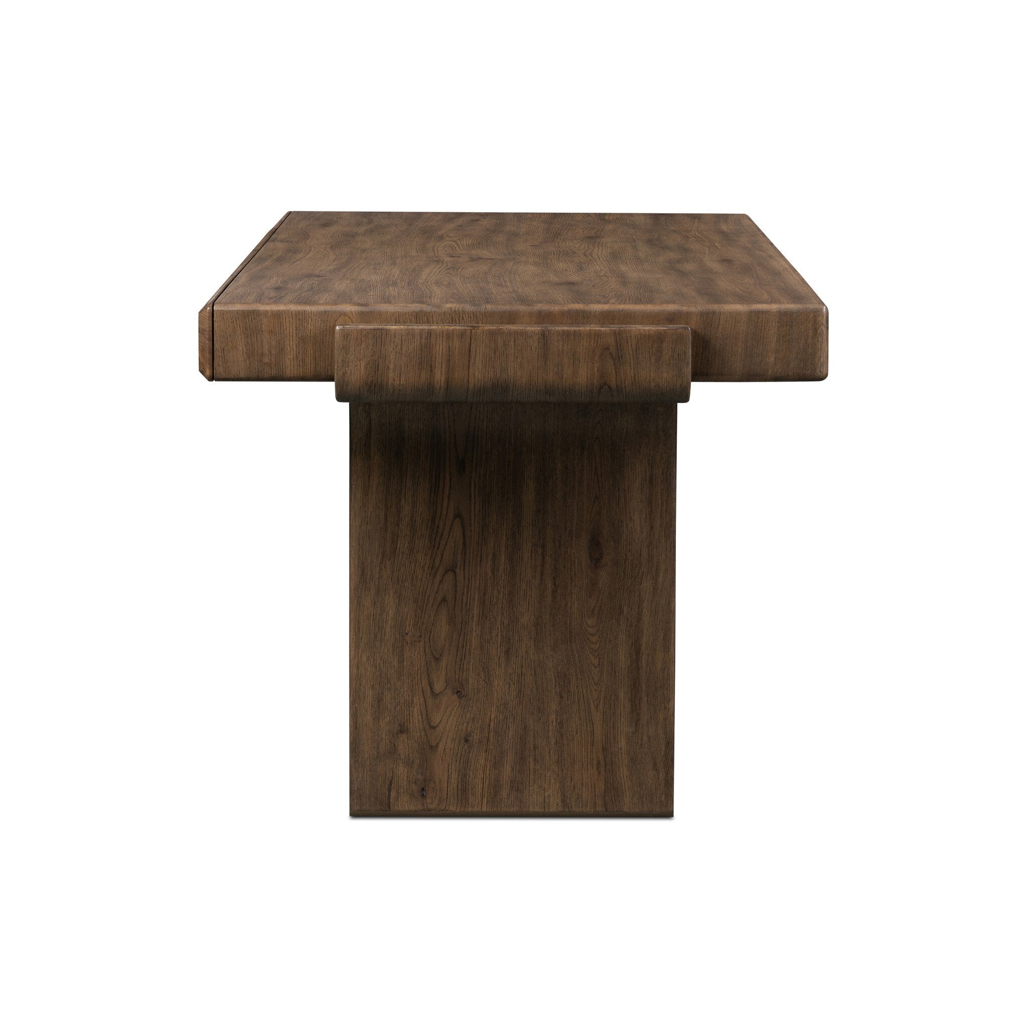 Soloma Desk - Grey Oak Veneer